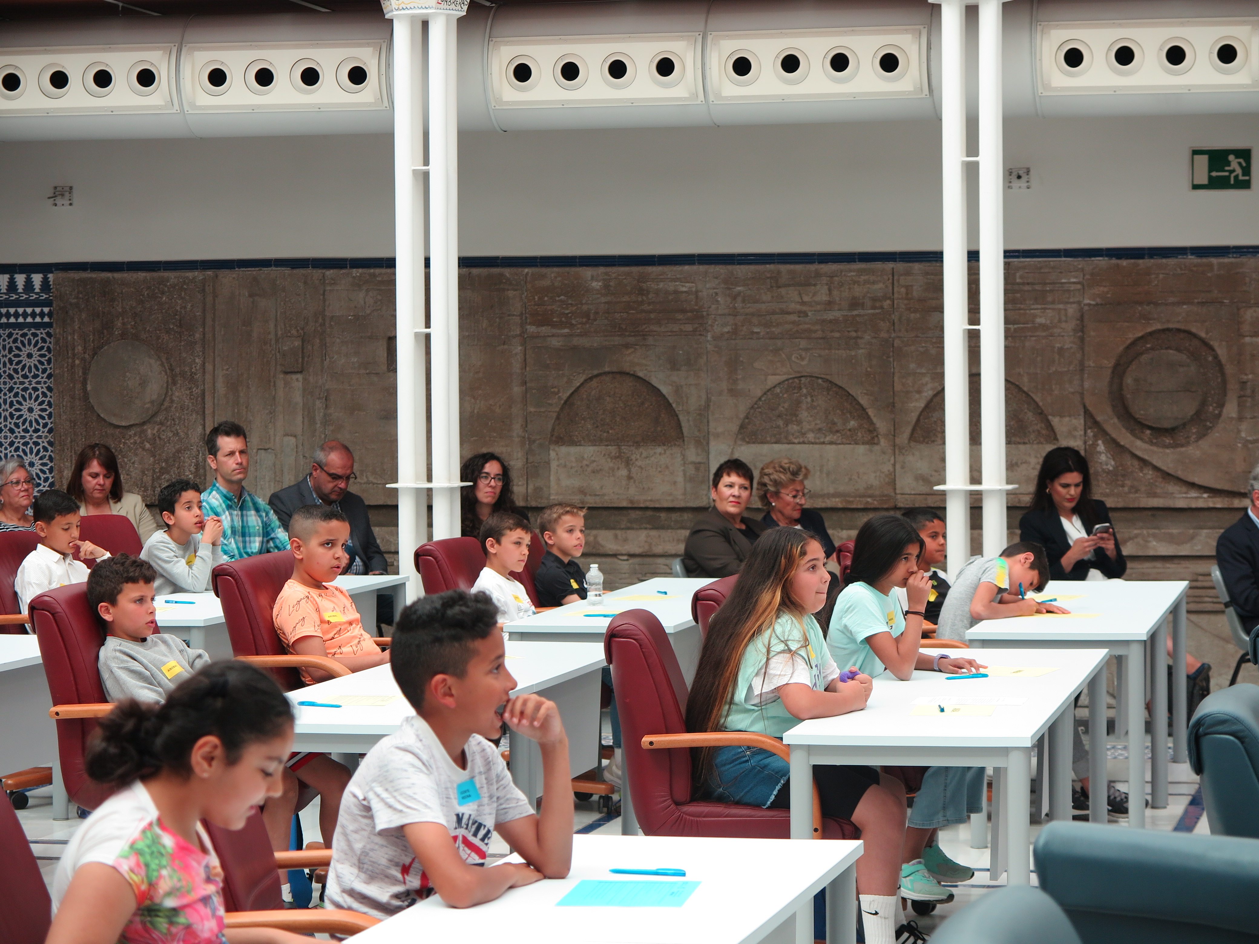 Pleno Infantil de Aldeas Infantiles SOS en la Asamblea Regional de Murcia