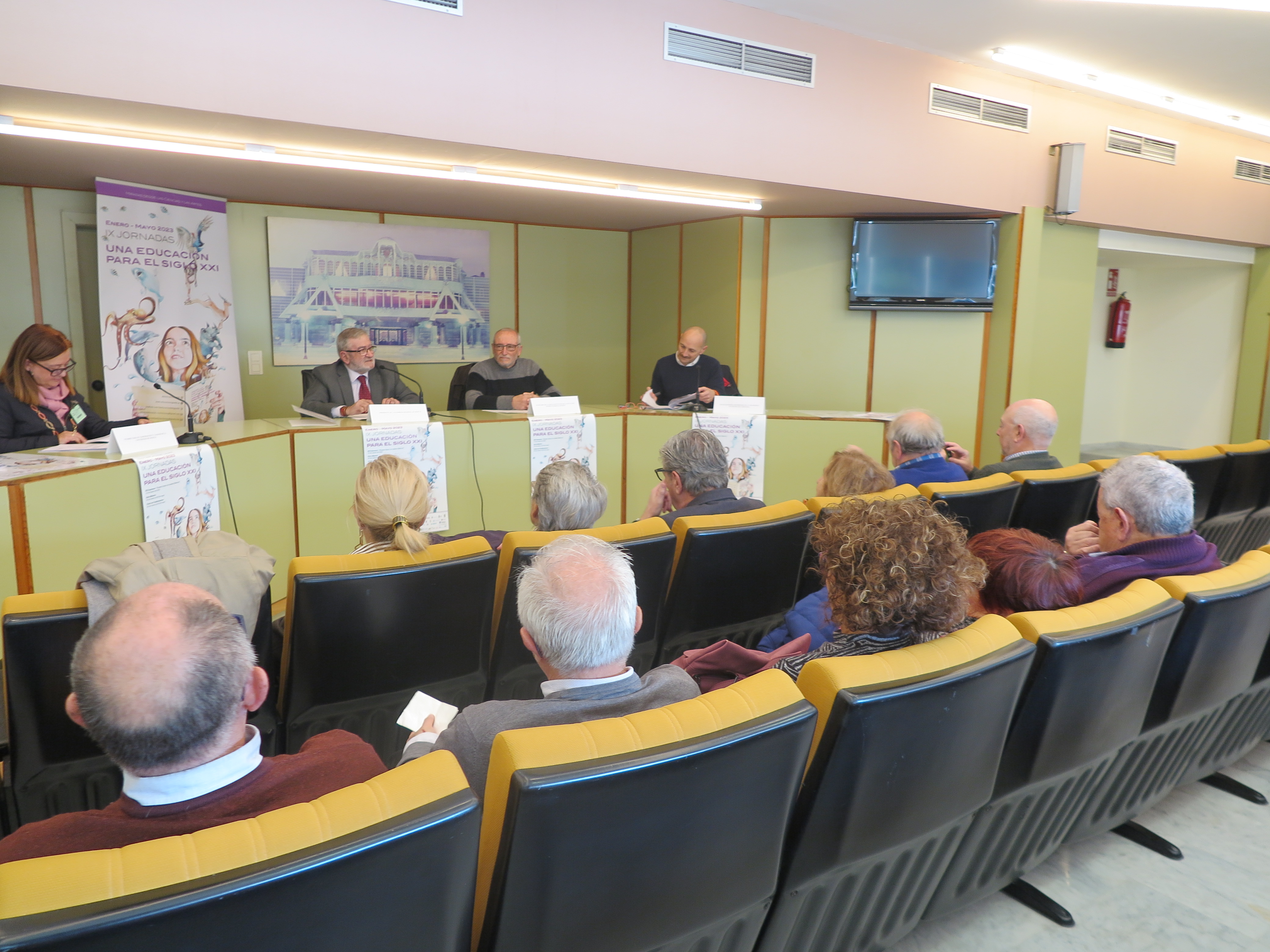 Presentación de las IX Jornadas de Educación de AFEReM