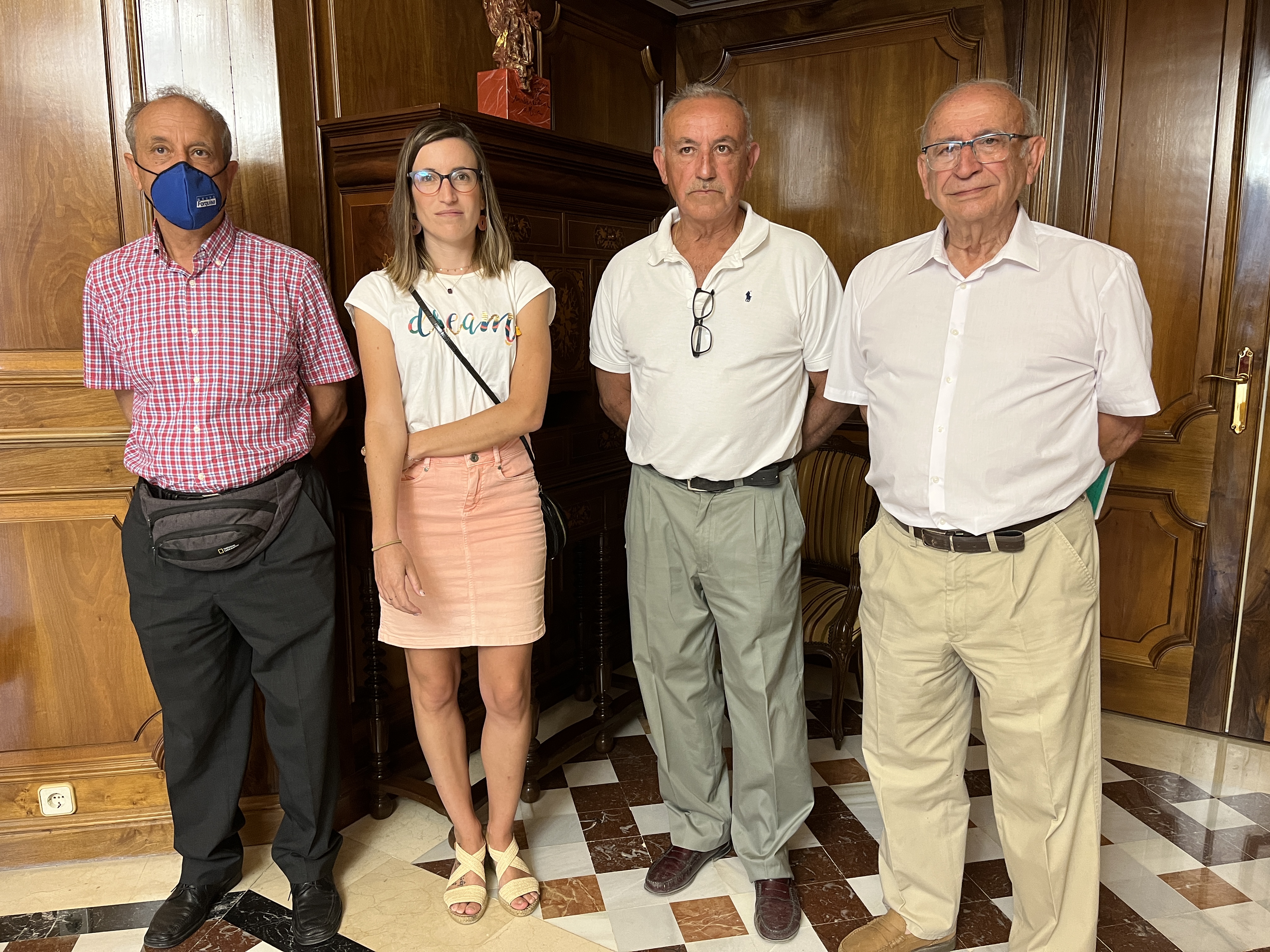El presidente de la Asamblea Regional, Alberto Castillo, se reúne con la Federación de Núcleos Afectados por la Ley de Costas en la Región de Murcia