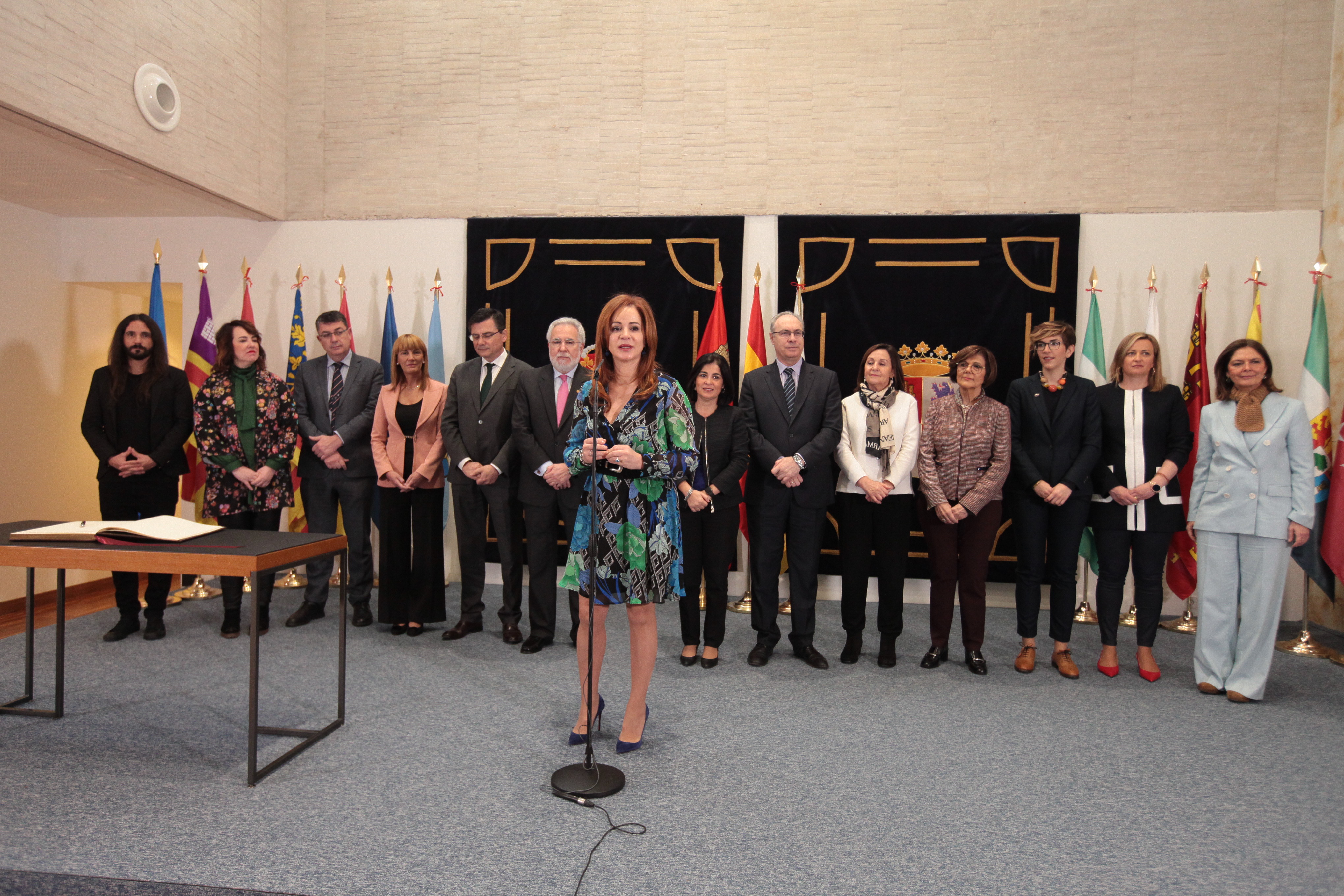 La presidenta de la Cámara, Rosa Peñalver, participa en la reunión de Presidentes y Presidentas de Parlamentos Autonómicos, Coprepa, que acoges las Cortes de Castilla y León
