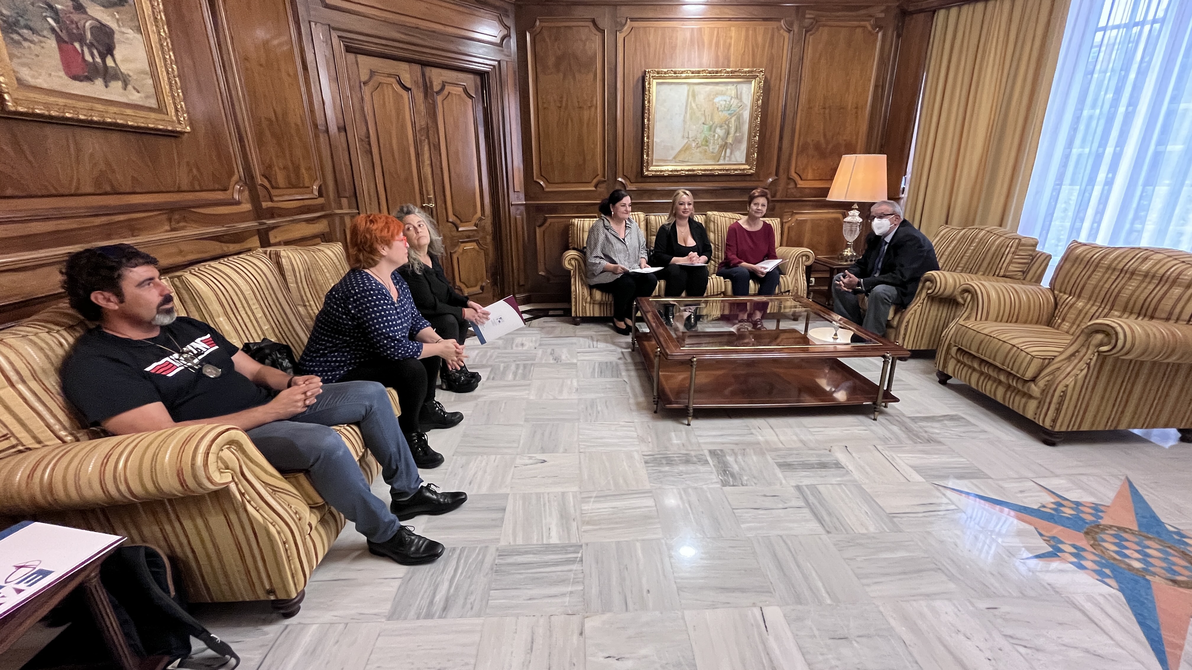 La EAPN RM se reúne con el presidente de la Asamblea Regional, Alberto Castillo