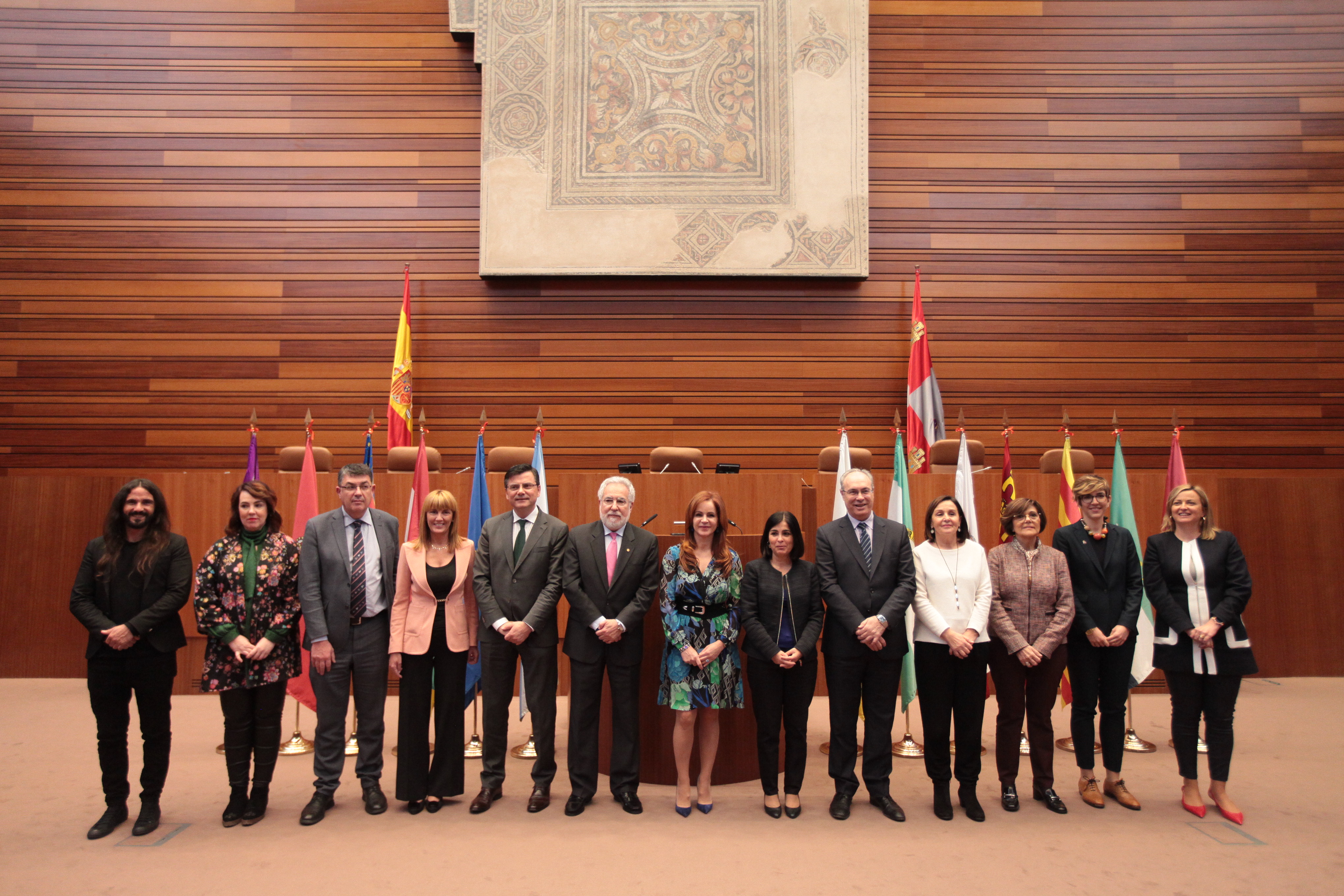 La presidenta de la Cámara, Rosa Peñalver, participa en la reunión de Presidentes y Presidentas de Parlamentos Autonómicos, Coprepa, que acoges las Cortes de Castilla y León
