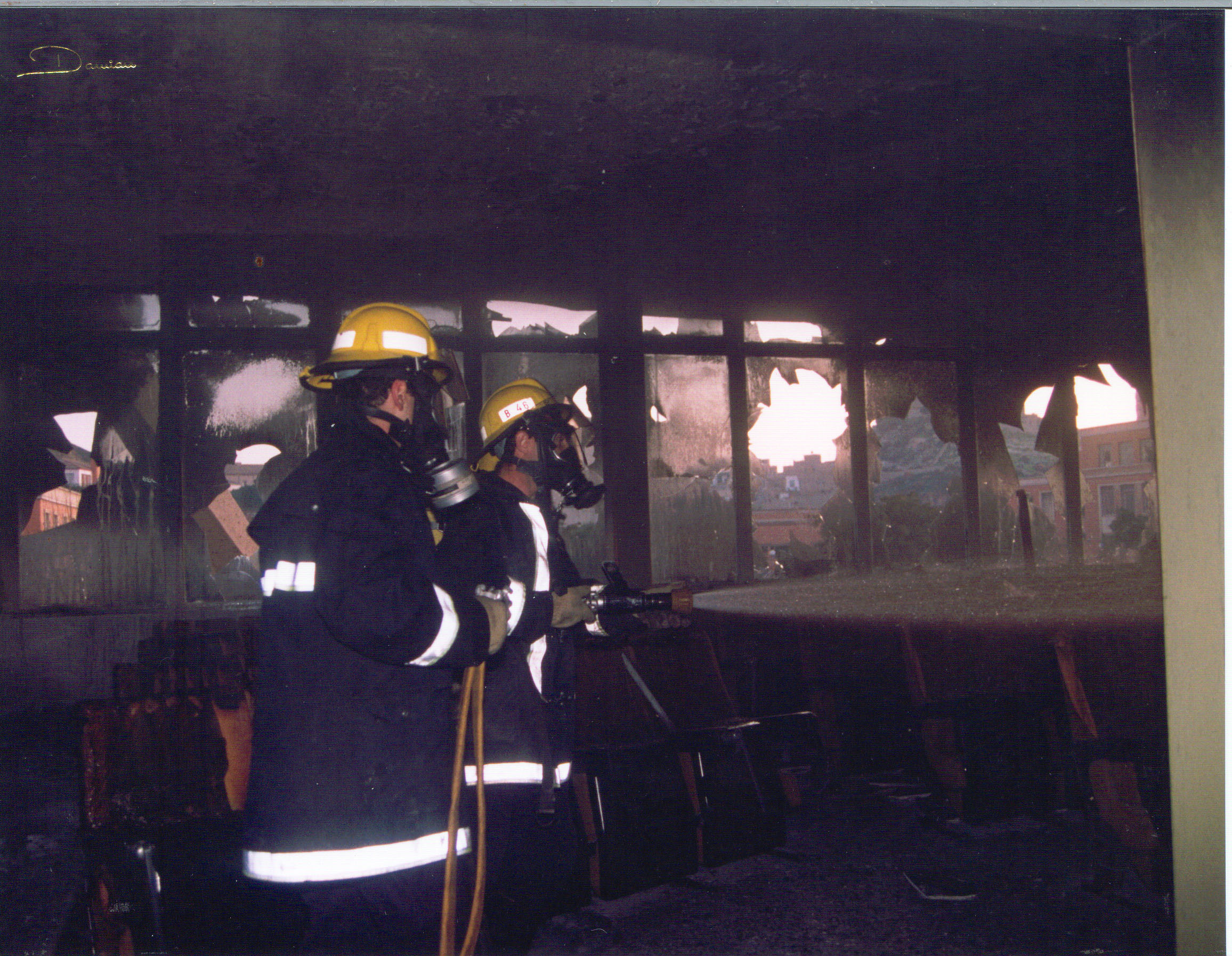 El incendio del Parlamento autonómico se produjo el 3 de febrero de 1992