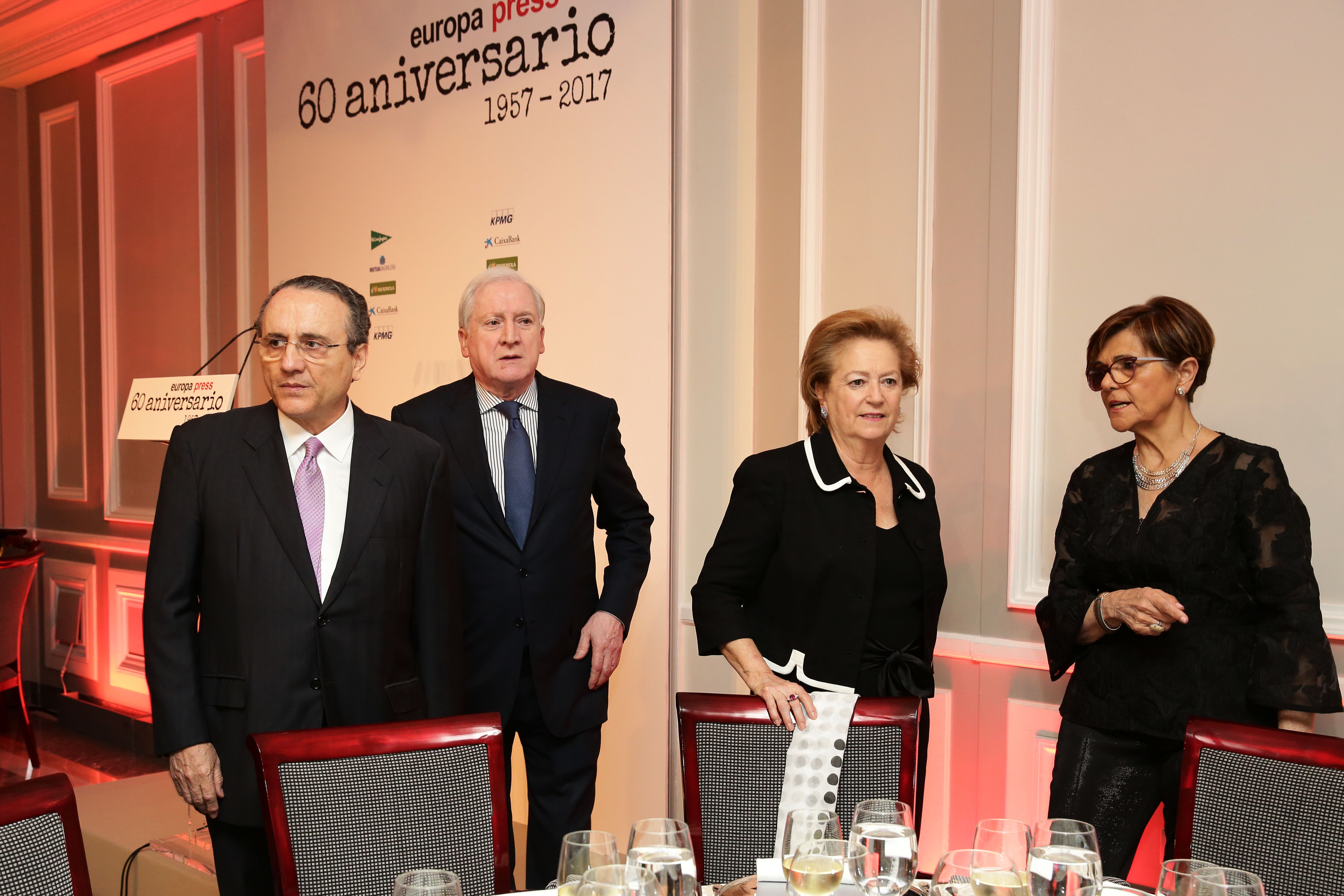 La presidenta de la Asamblea, Rosa Peñalver, en la celebración del 60 aniversario de Europa Press
