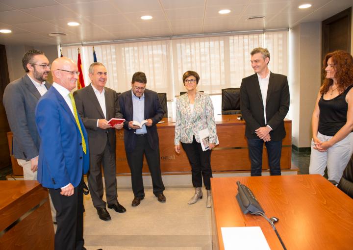 Reunión de la Junta de Portavoces de la Asamblea Regional de Murcia