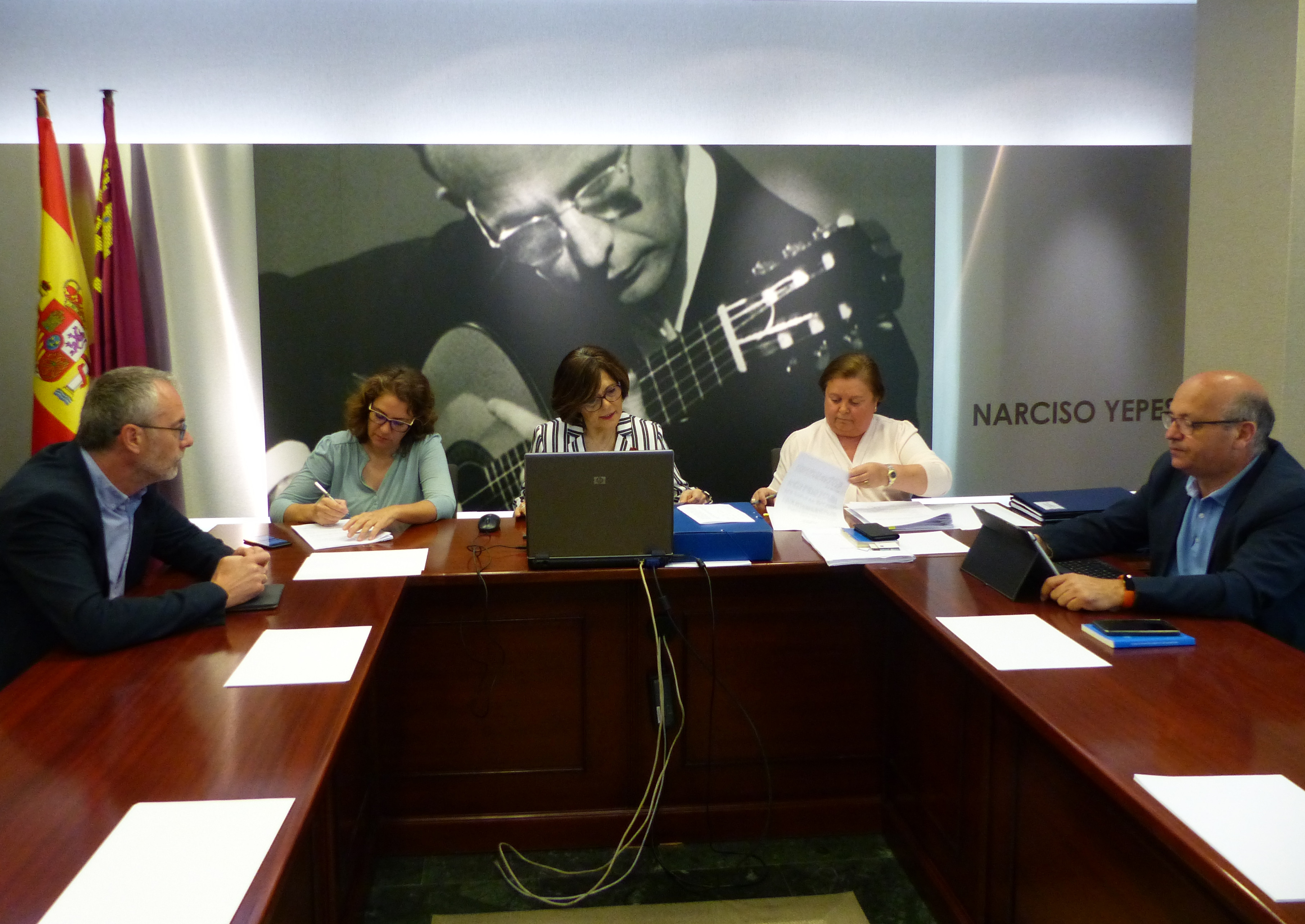 Reunión de hoy de la Mesa de la Cámara