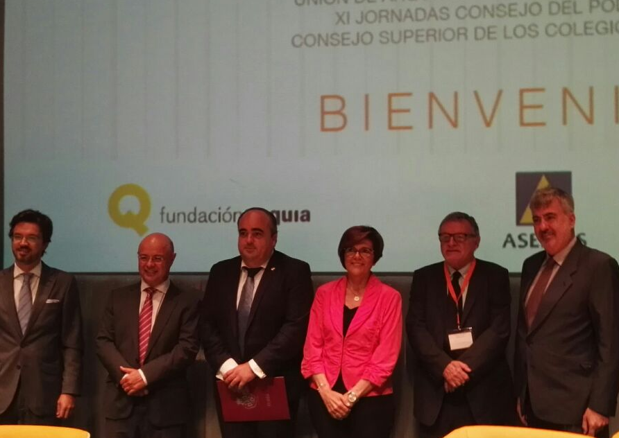 La presidenta de la Asamblea, Rosa Peñalver, ha inaugurado las XI Jornadas entre CGPJ CSCAE