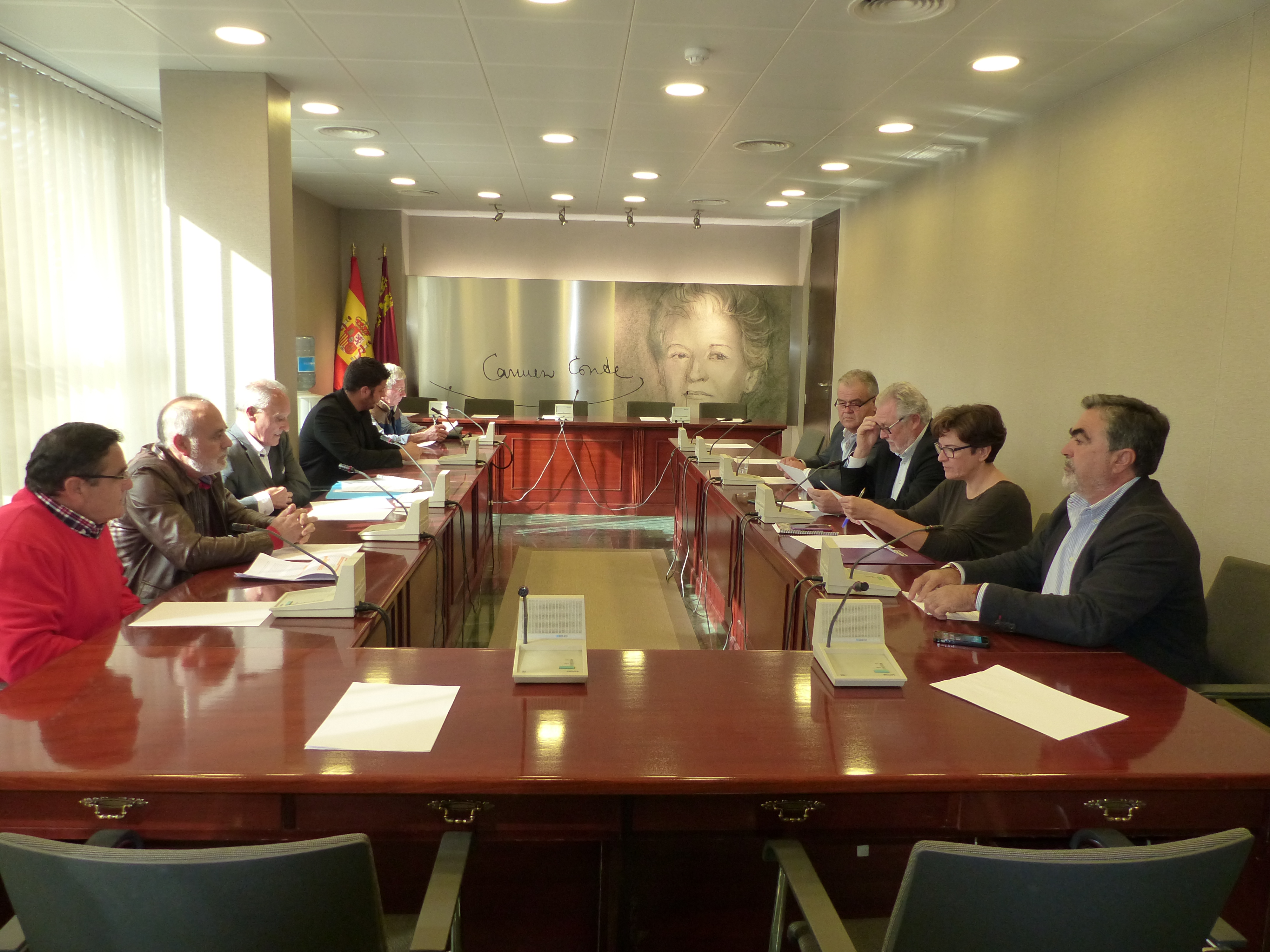 La Comunidad de Regantes de Baños de Mula ha trasladado sus reivindicaciones a los Grupos Parlamentarios