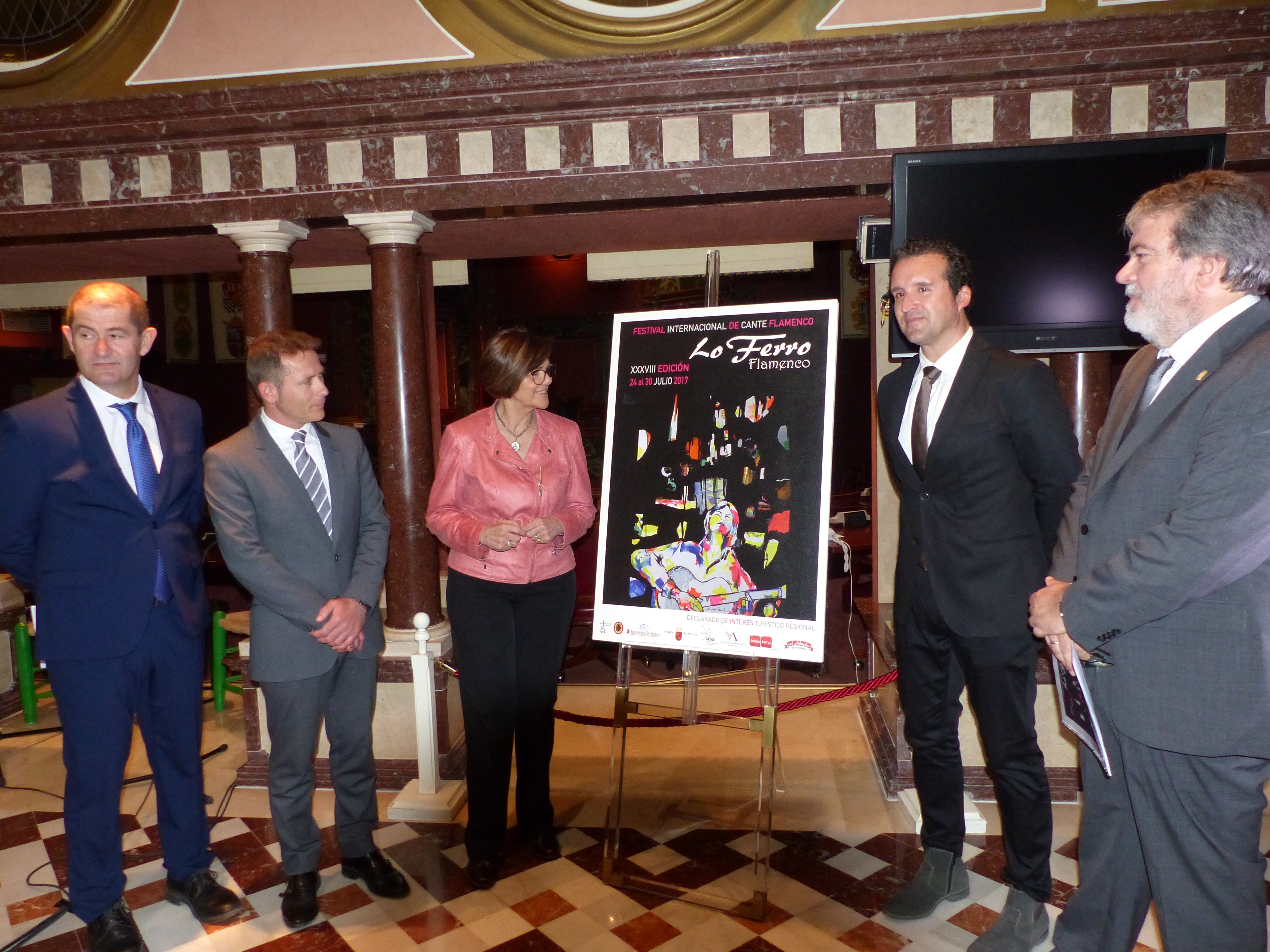 Presentación de la XXXVIII edición del Festival Internacional de Cante Flamenco “Lo Ferro 2017”