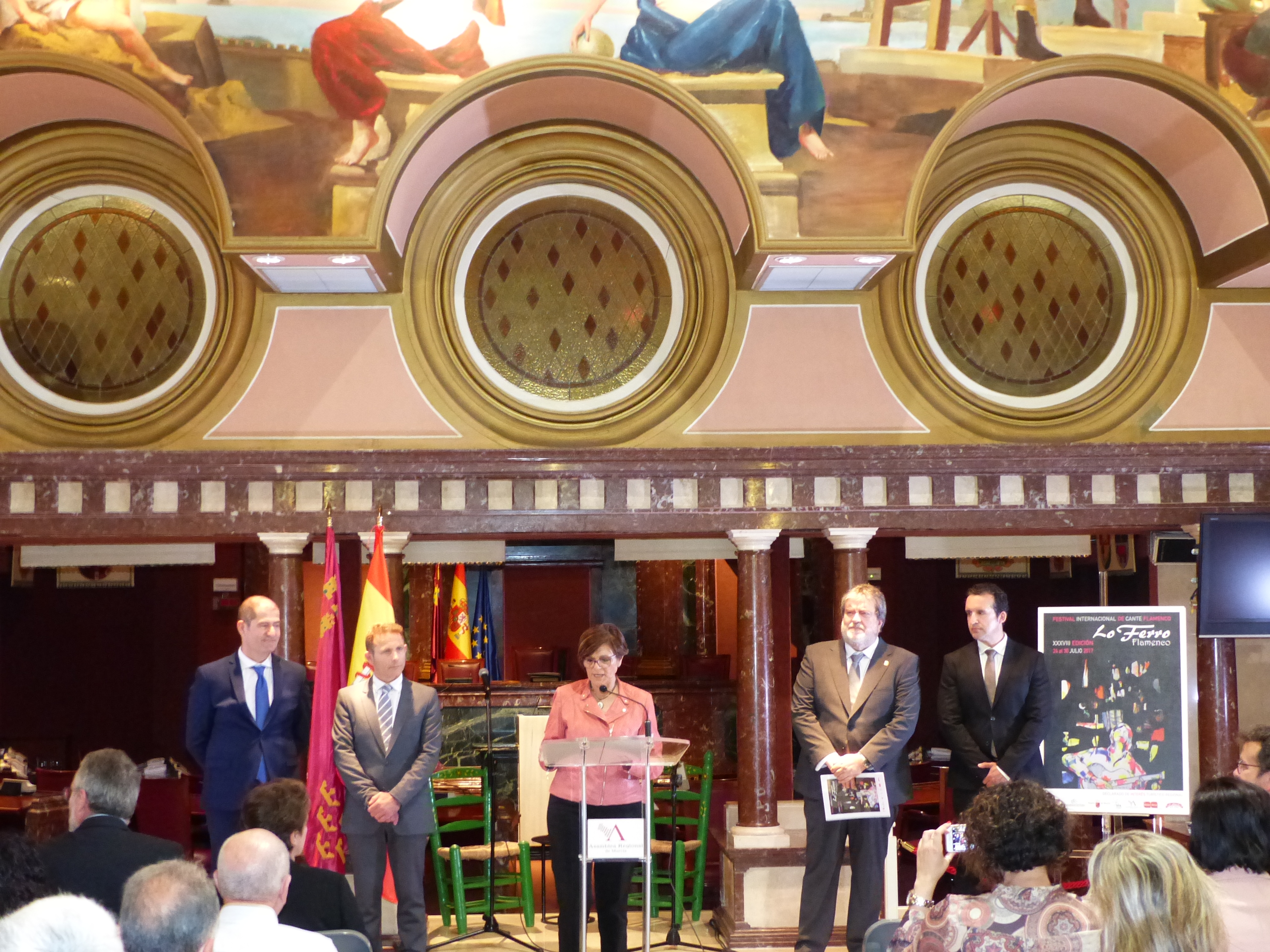 Presentación de la XXXVIII edición del Festival Internacional de Cante Flamenco “Lo Ferro 2017”