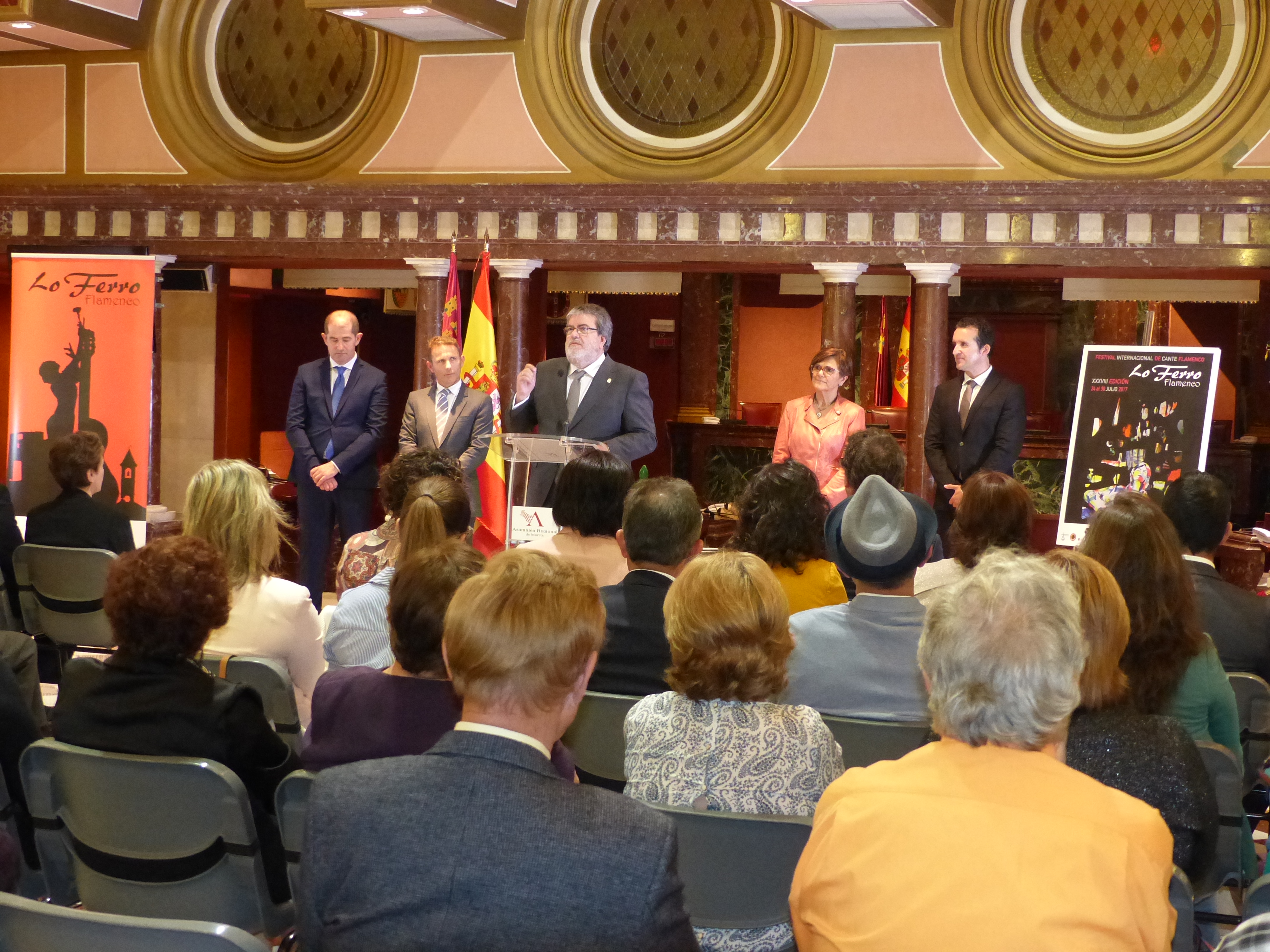 Presentación de la XXXVIII edición del Festival Internacional de Cante Flamenco “Lo Ferro 2017”
