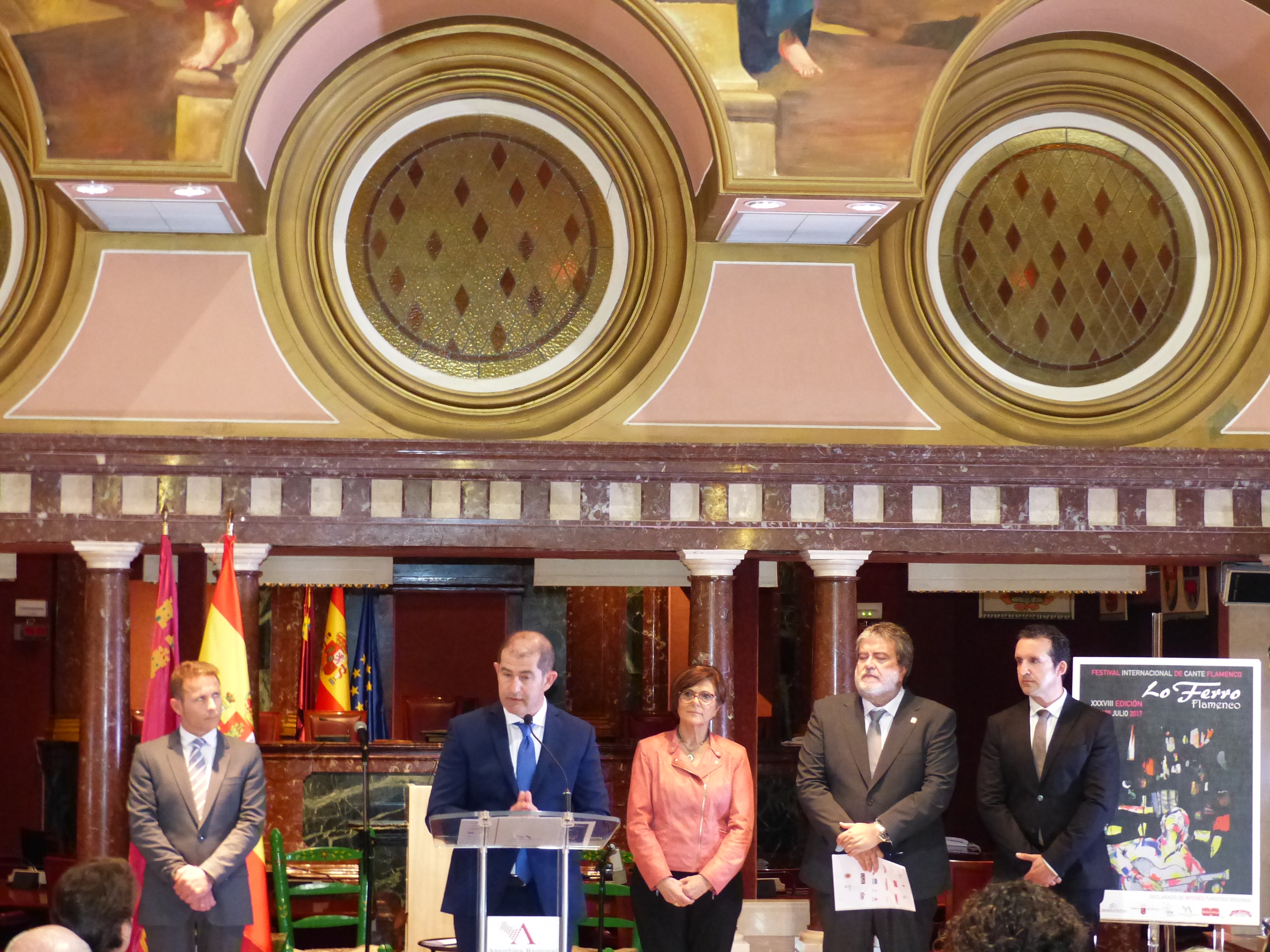 Presentación de la XXXVIII edición del Festival Internacional de Cante Flamenco “Lo Ferro 2017”