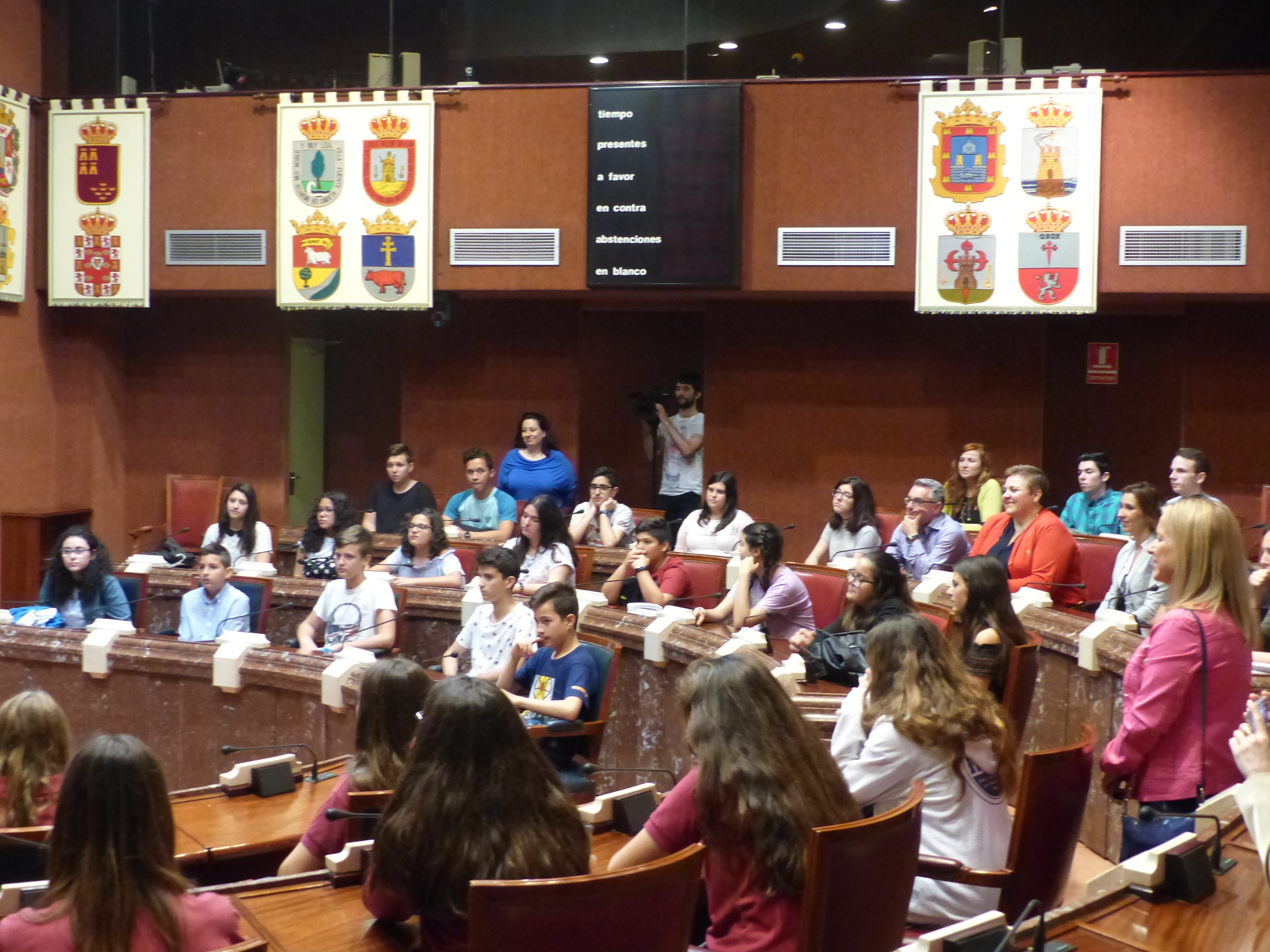 'Educando en Justicia' ha visitado hoy la Asamblea Regional de Murcia
