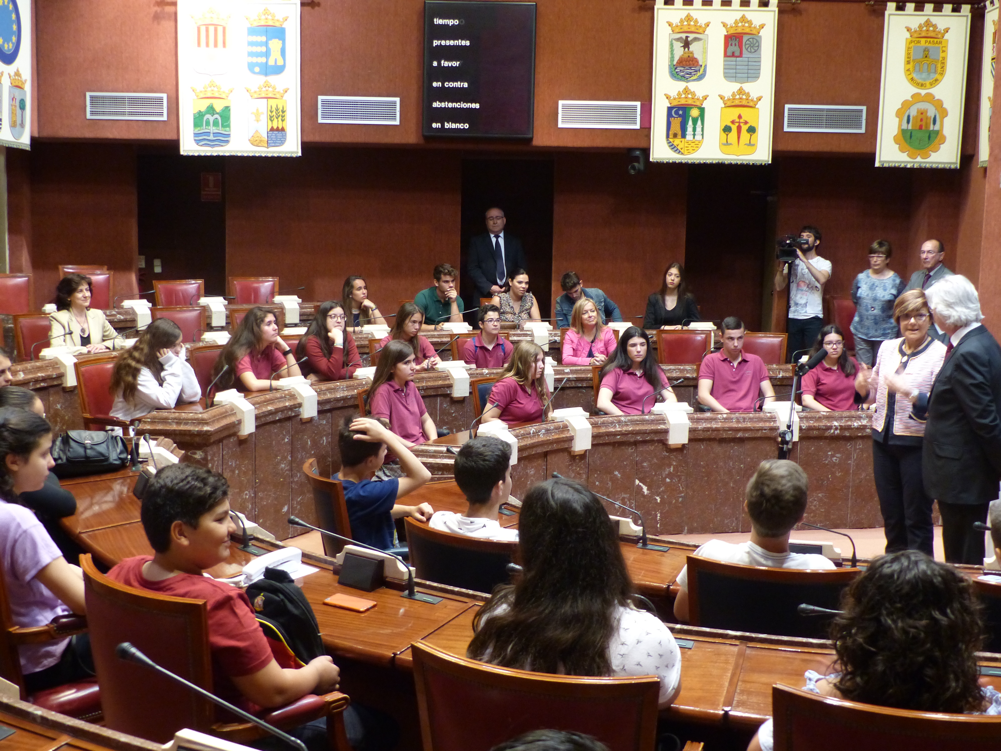 'Educando en Justicia' ha visitado hoy la Asamblea Regional de Murcia