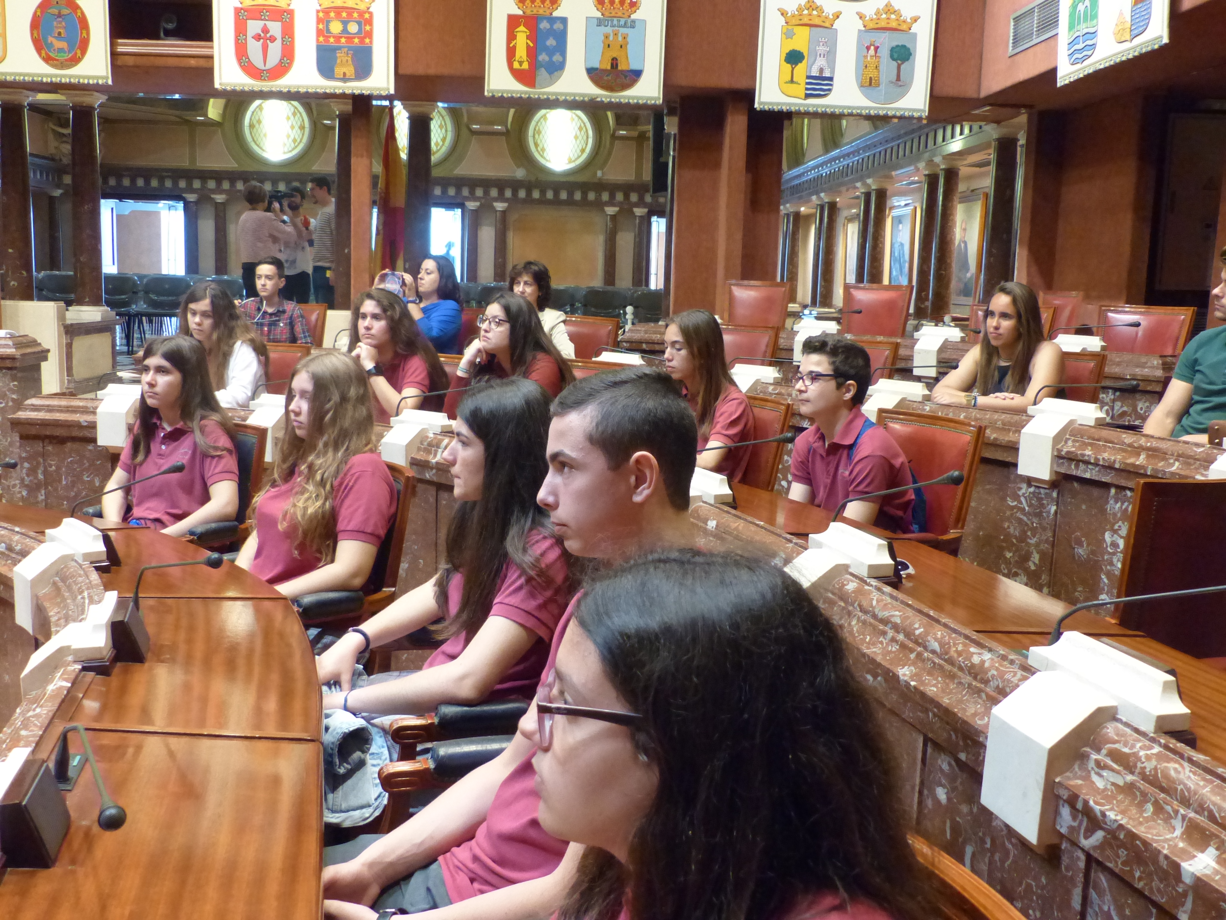'Educando en Justicia' ha visitado hoy la Asamblea Regional de Murcia