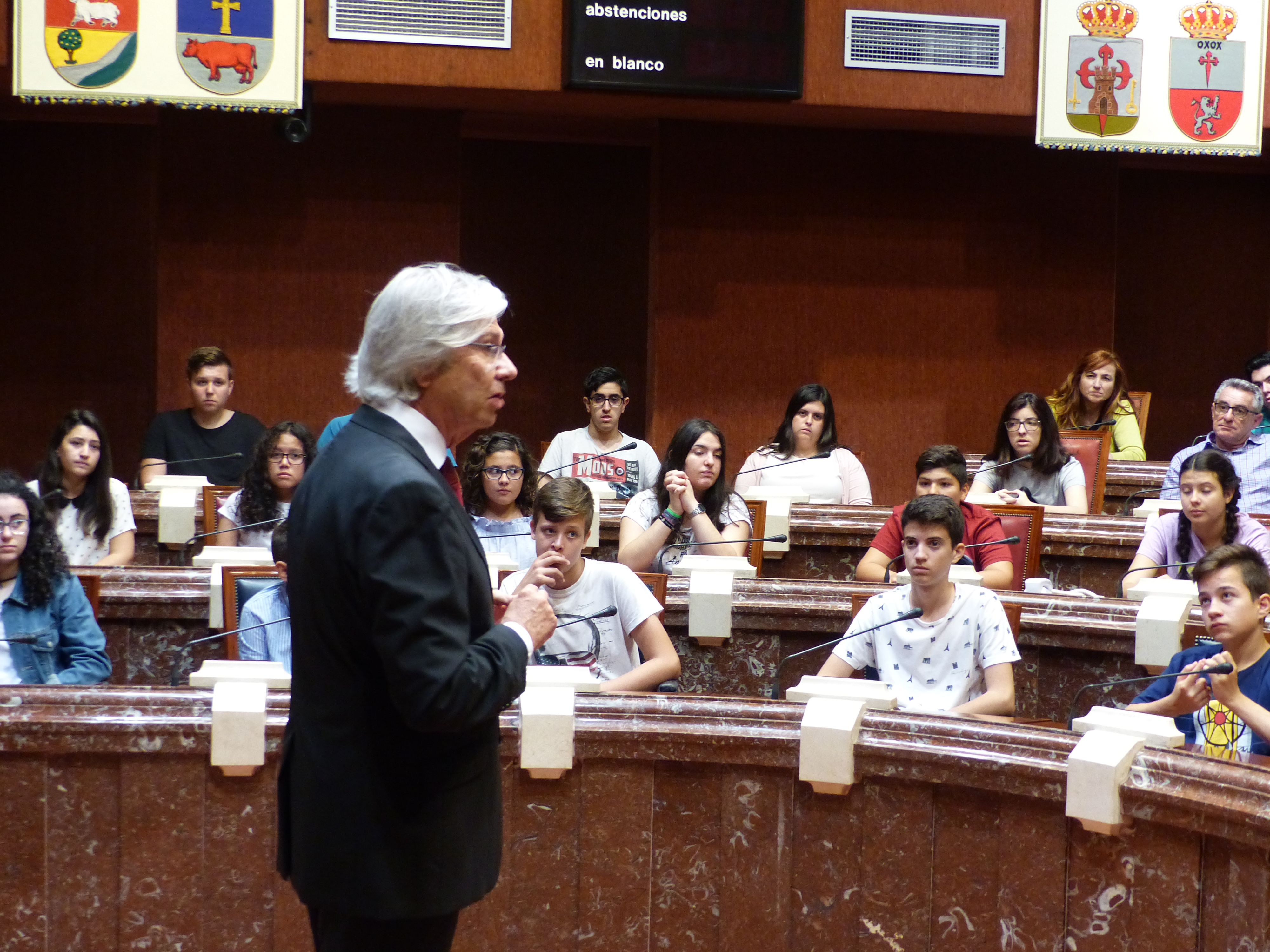 'Educando en Justicia' ha visitado hoy la Asamblea Regional de Murcia