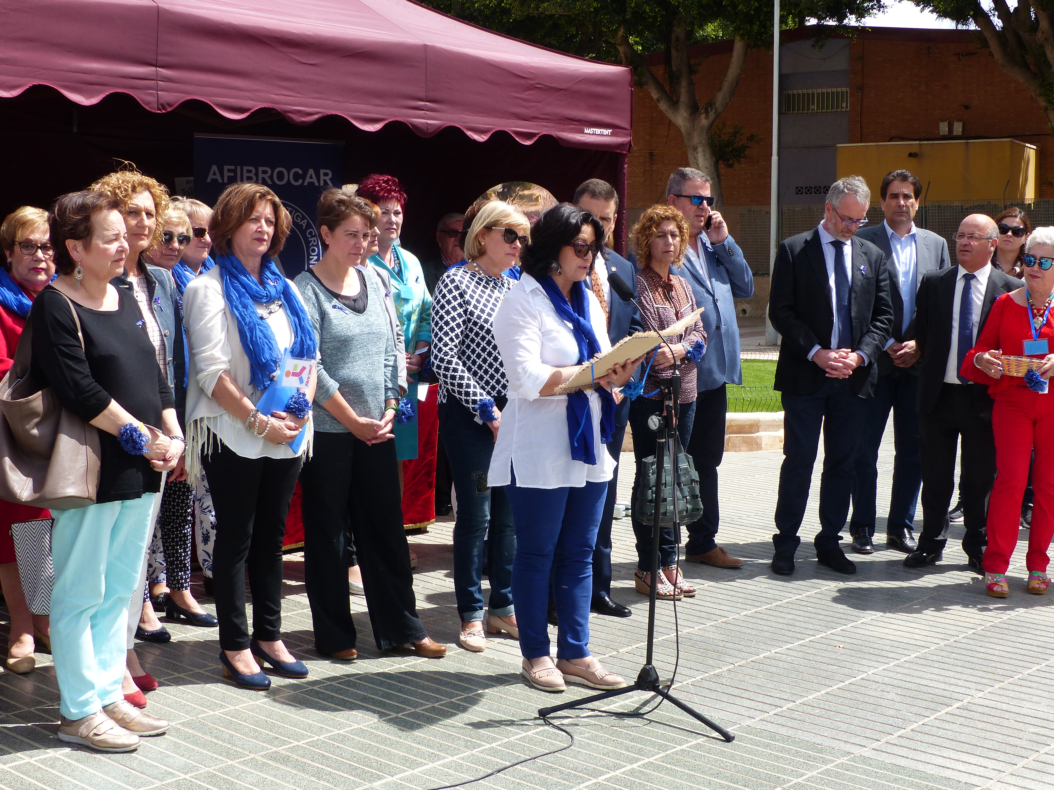 Lectura del manifiesto de Afibrocar con motivo del Día Mundial de la Fibromialgia