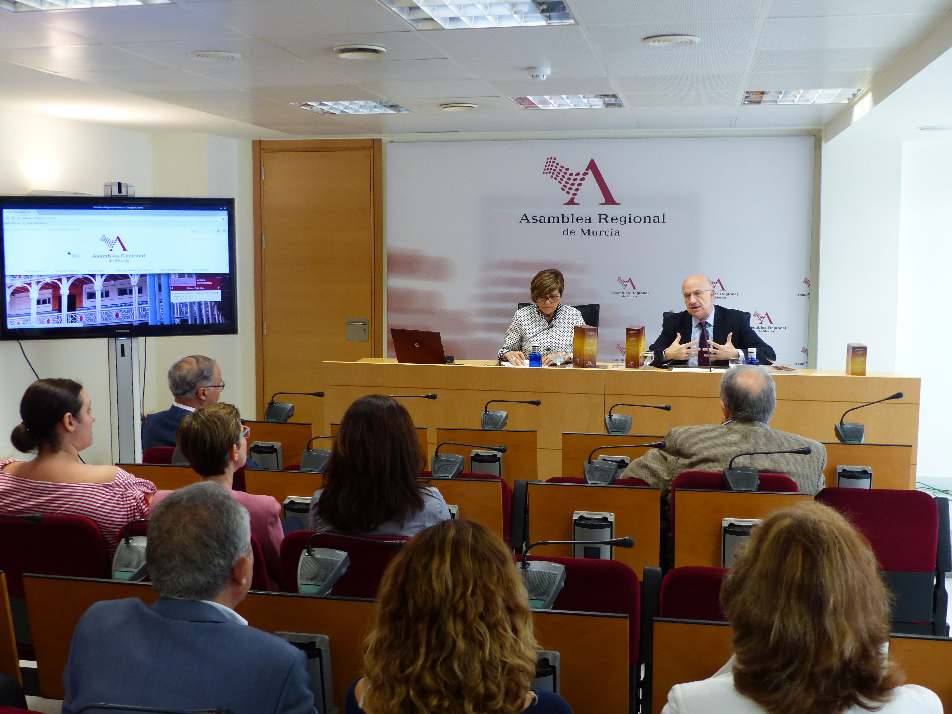 Presentación de la trilogía 'Símbolos municipales de la Región de Murcia'