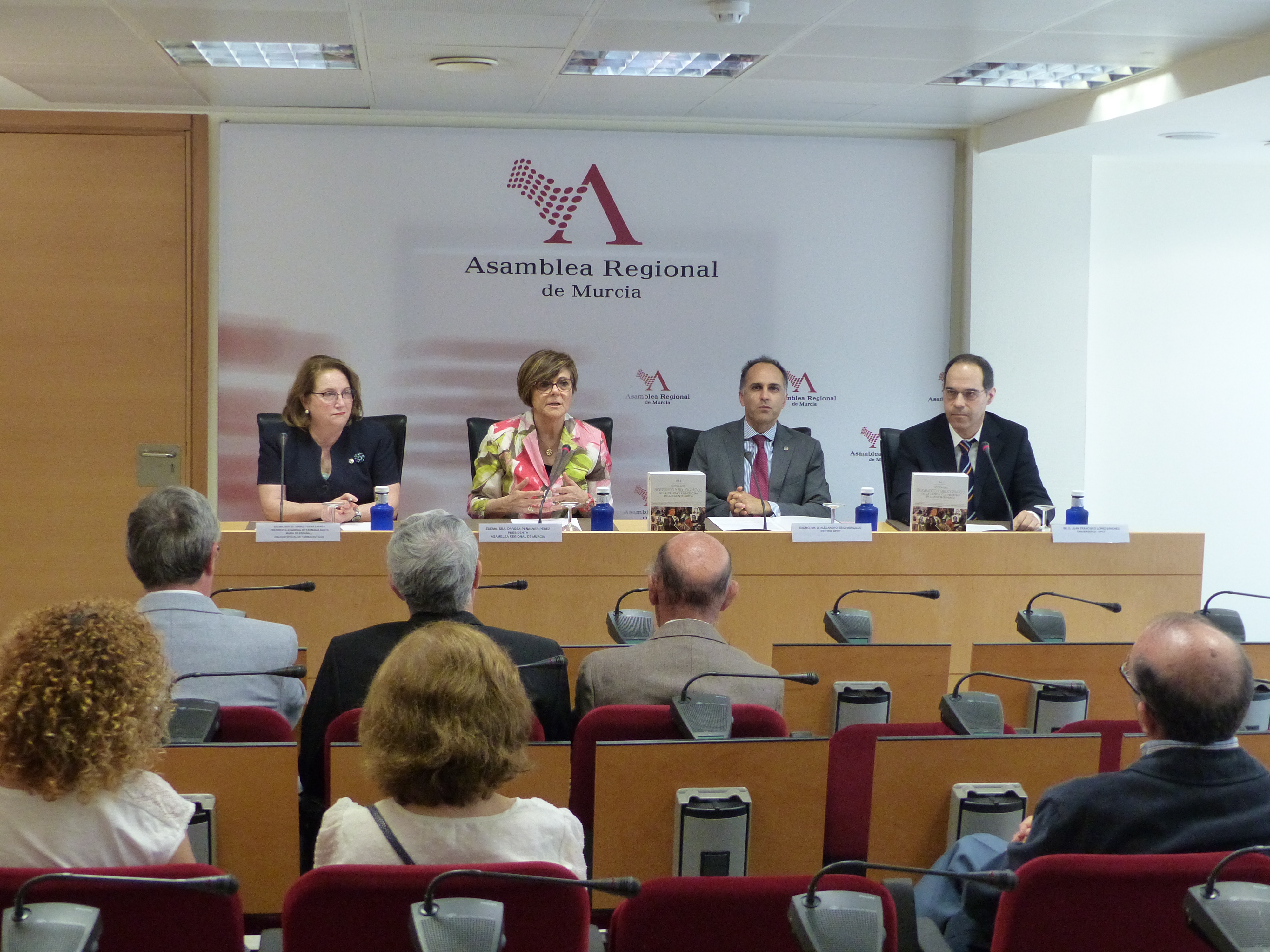 Presentación de 'Diccionario Biográfico y Bibliográfico de la Ciencia y la Medicina en la Región de Murcia'
