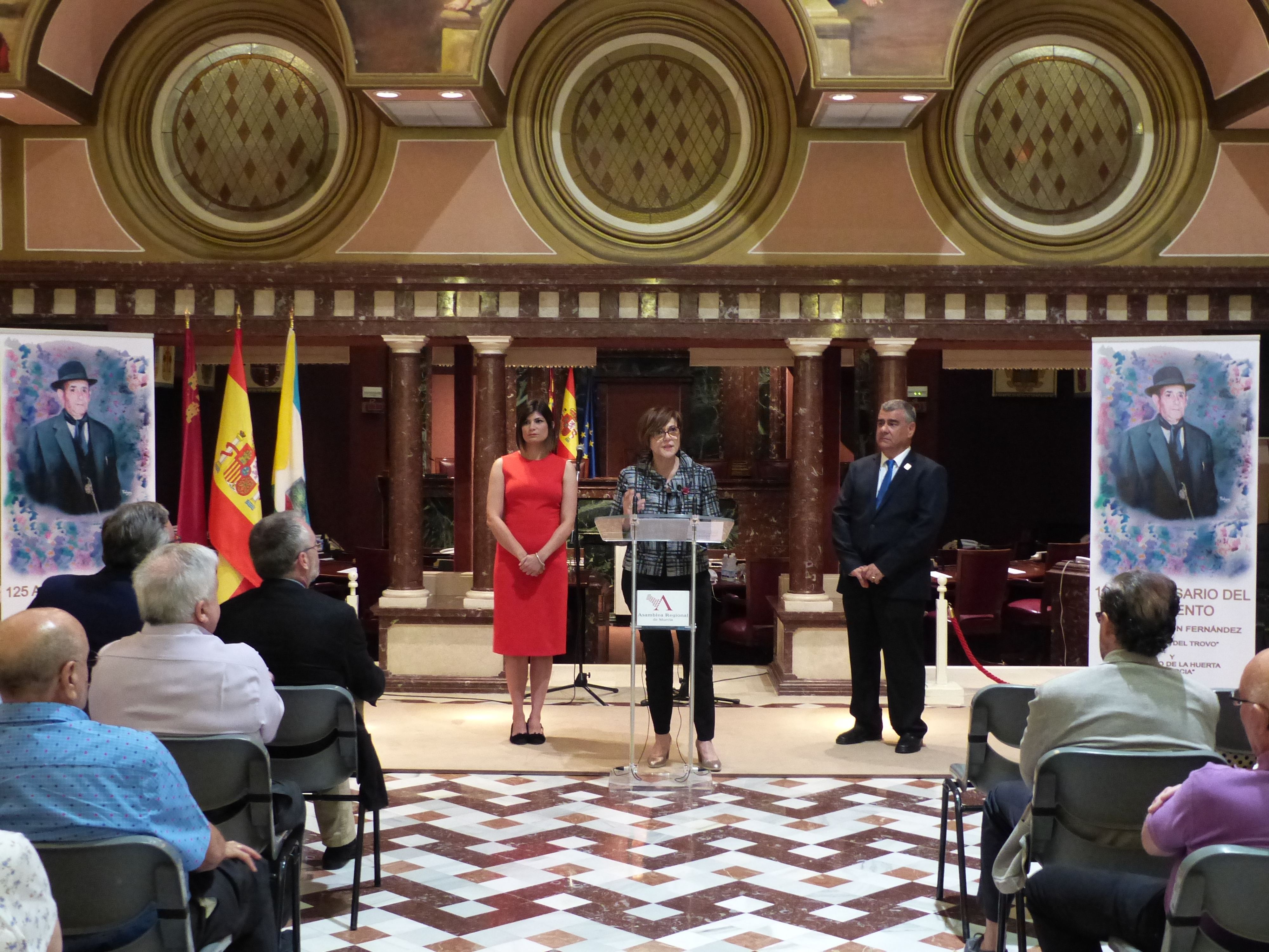 Presentación del cartel y programa del 125 aniversario del nacimiento de David Castejón, 'Patriarca del Trovo'