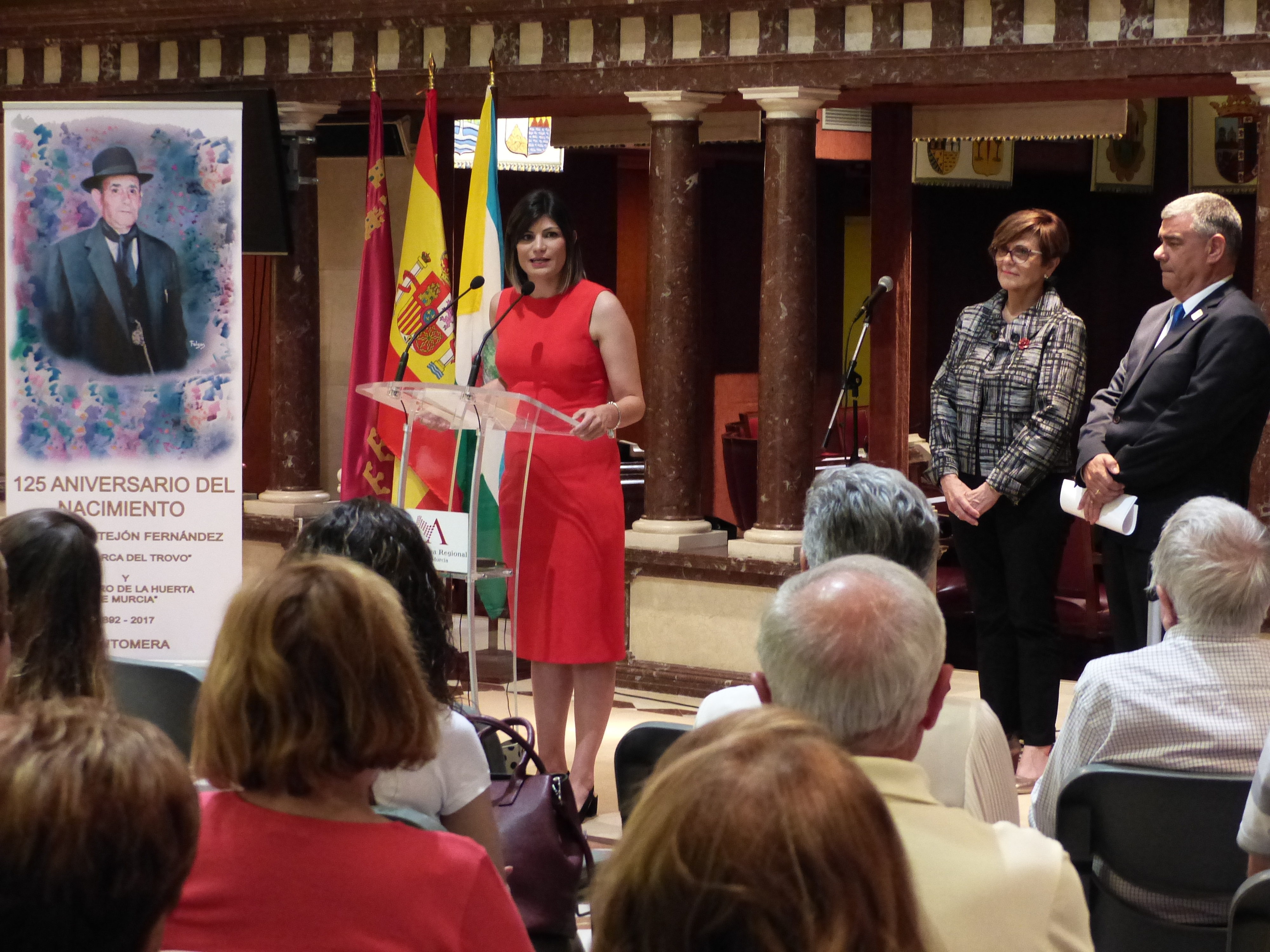 Presentación del cartel y programa del 125 aniversario del nacimiento de David Castejón, 'Patriarca del Trovo'