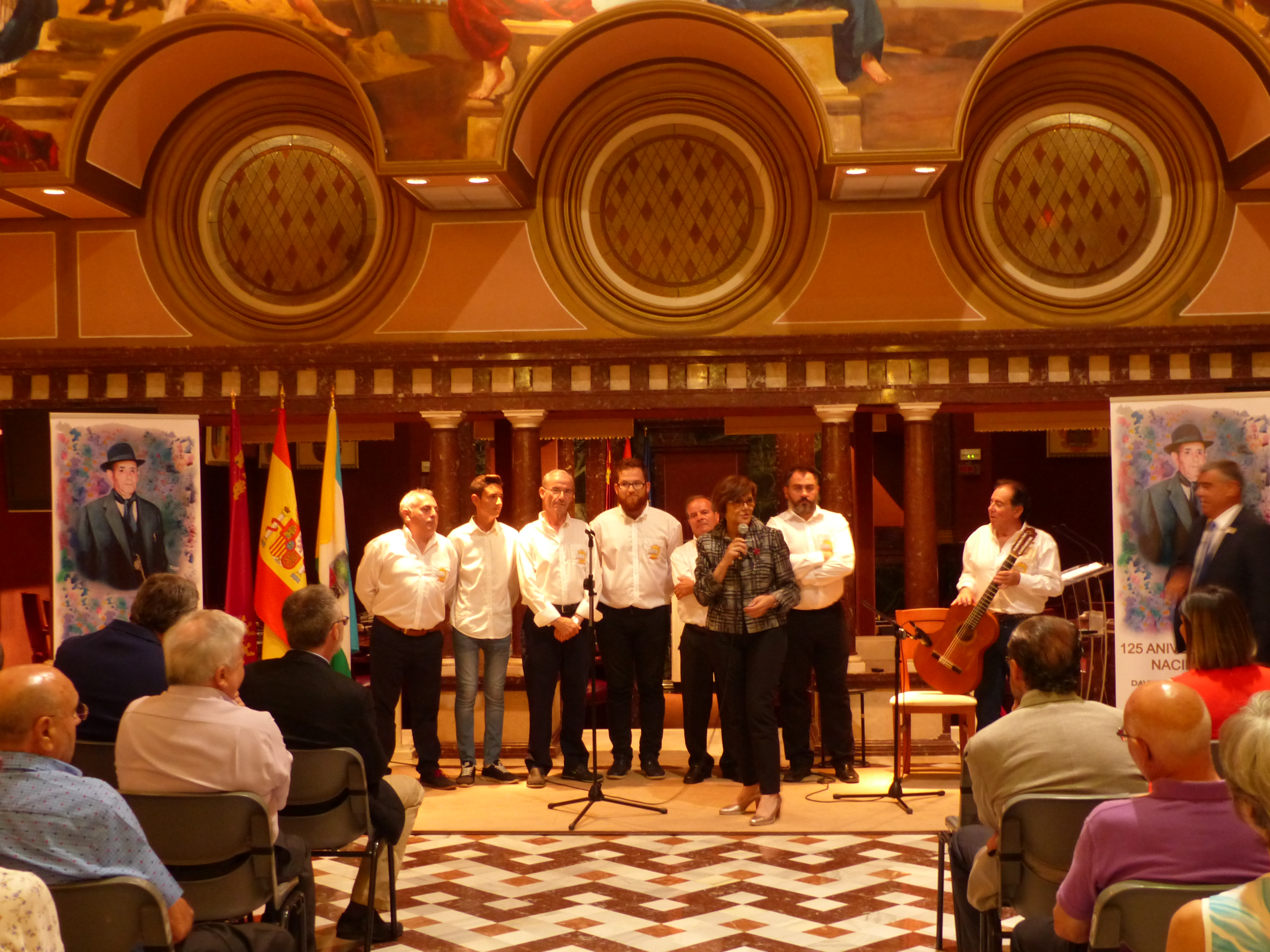 Presentación del cartel y programa del 125 aniversario del nacimiento de David Castejón, 'Patriarca del Trovo'