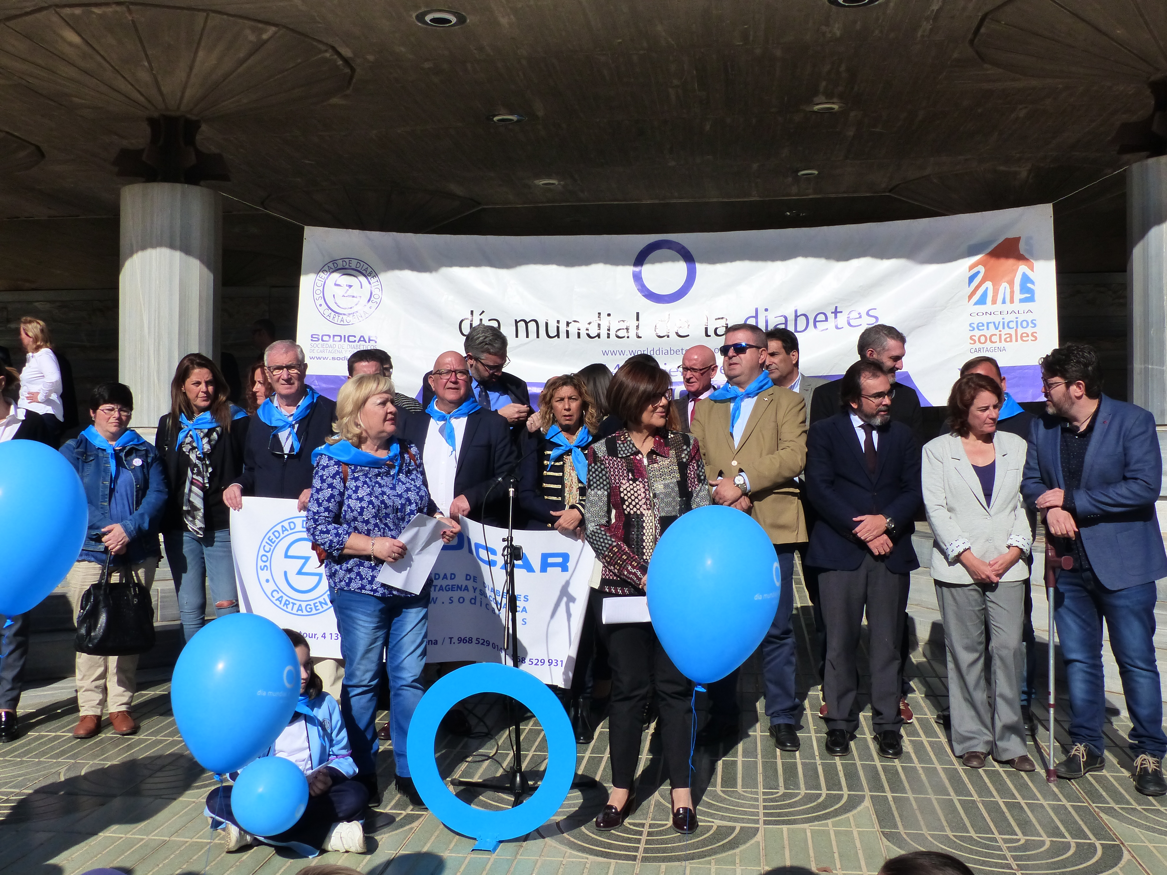 La Asamblea Regional se ha sumado a la celebración del Día Mundial de la Diabetes