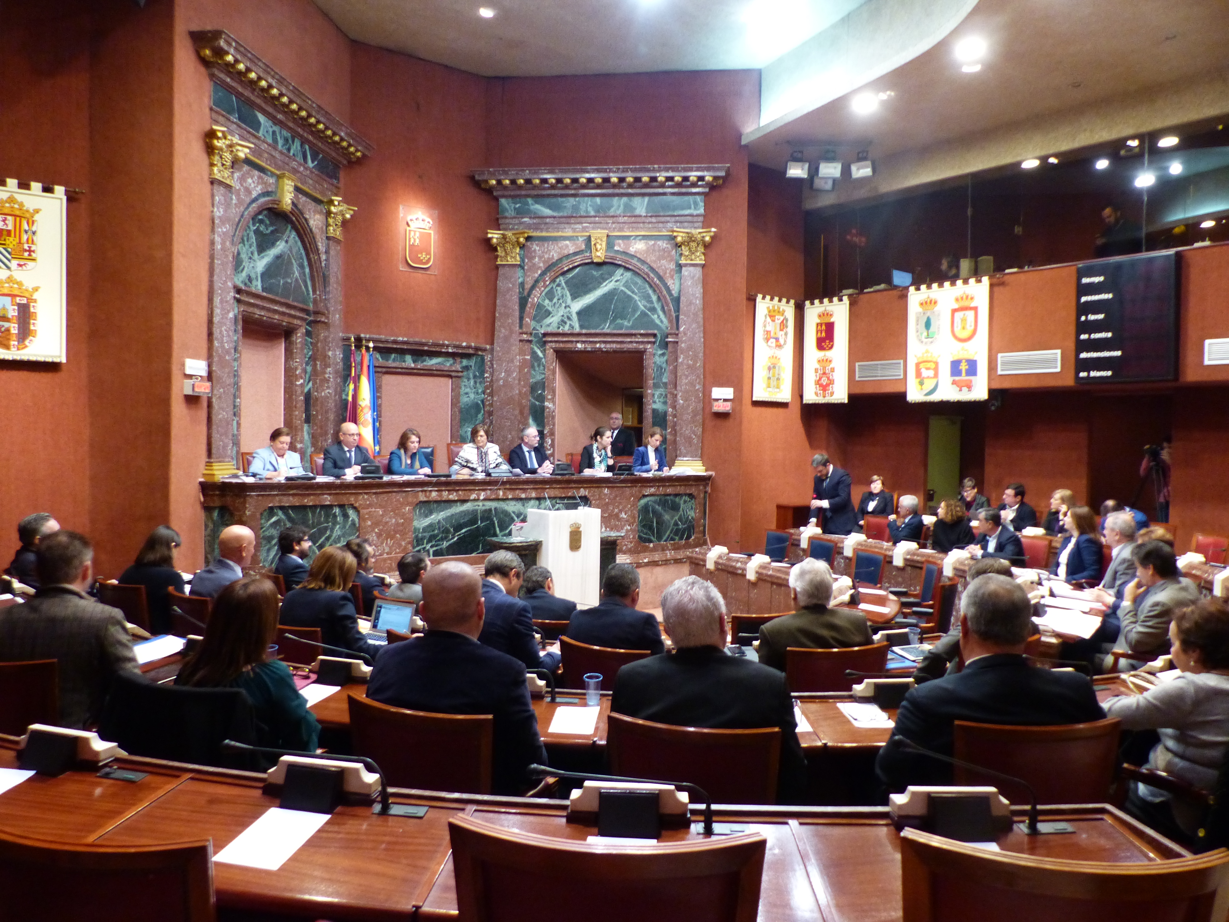 Debate del dictamen al proyecto de Ley de Medidas Urgentes para garantizar la sostenibilidad ambiental en el entorno del Mar Menor