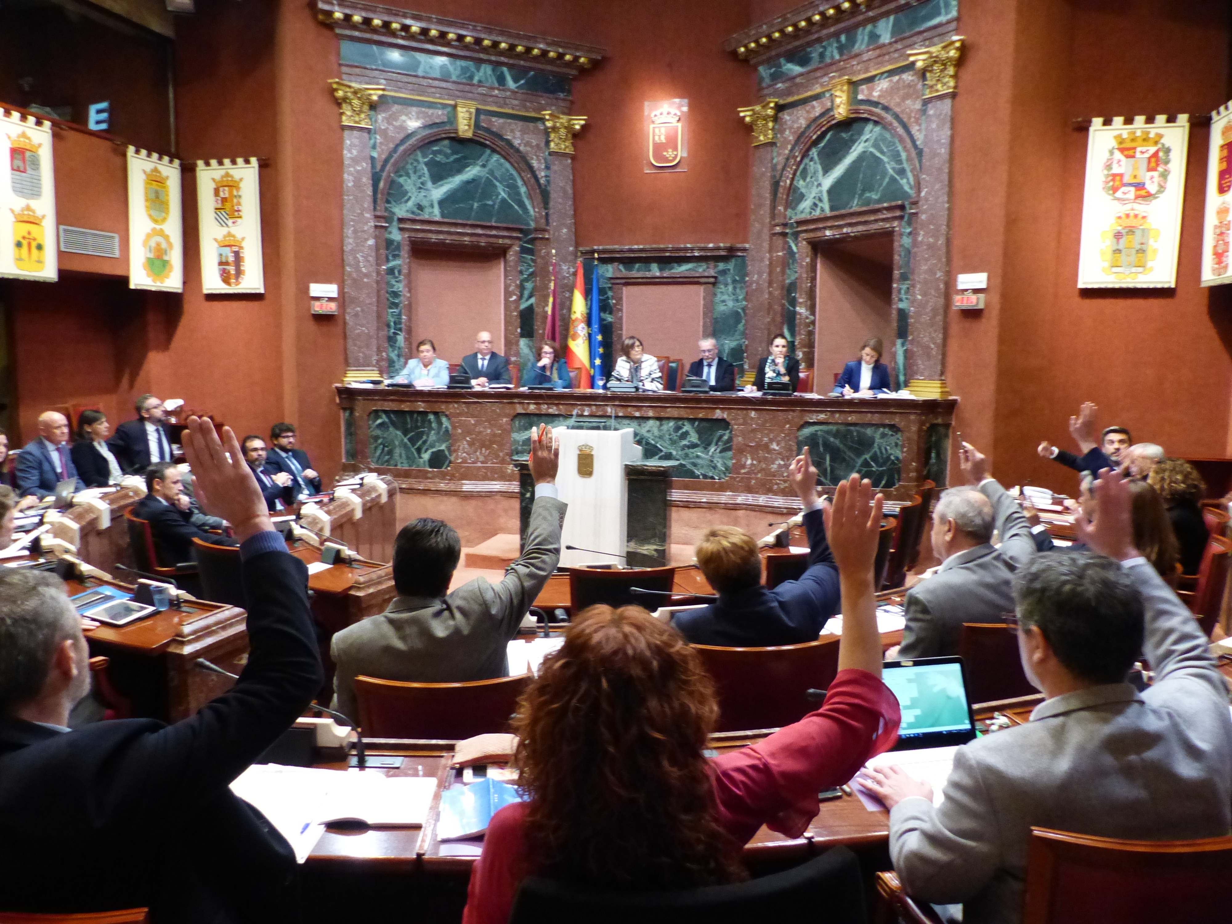 Debate del dictamen al proyecto de Ley de Medidas Urgentes para garantizar la sostenibilidad ambiental en el entorno del Mar Menor