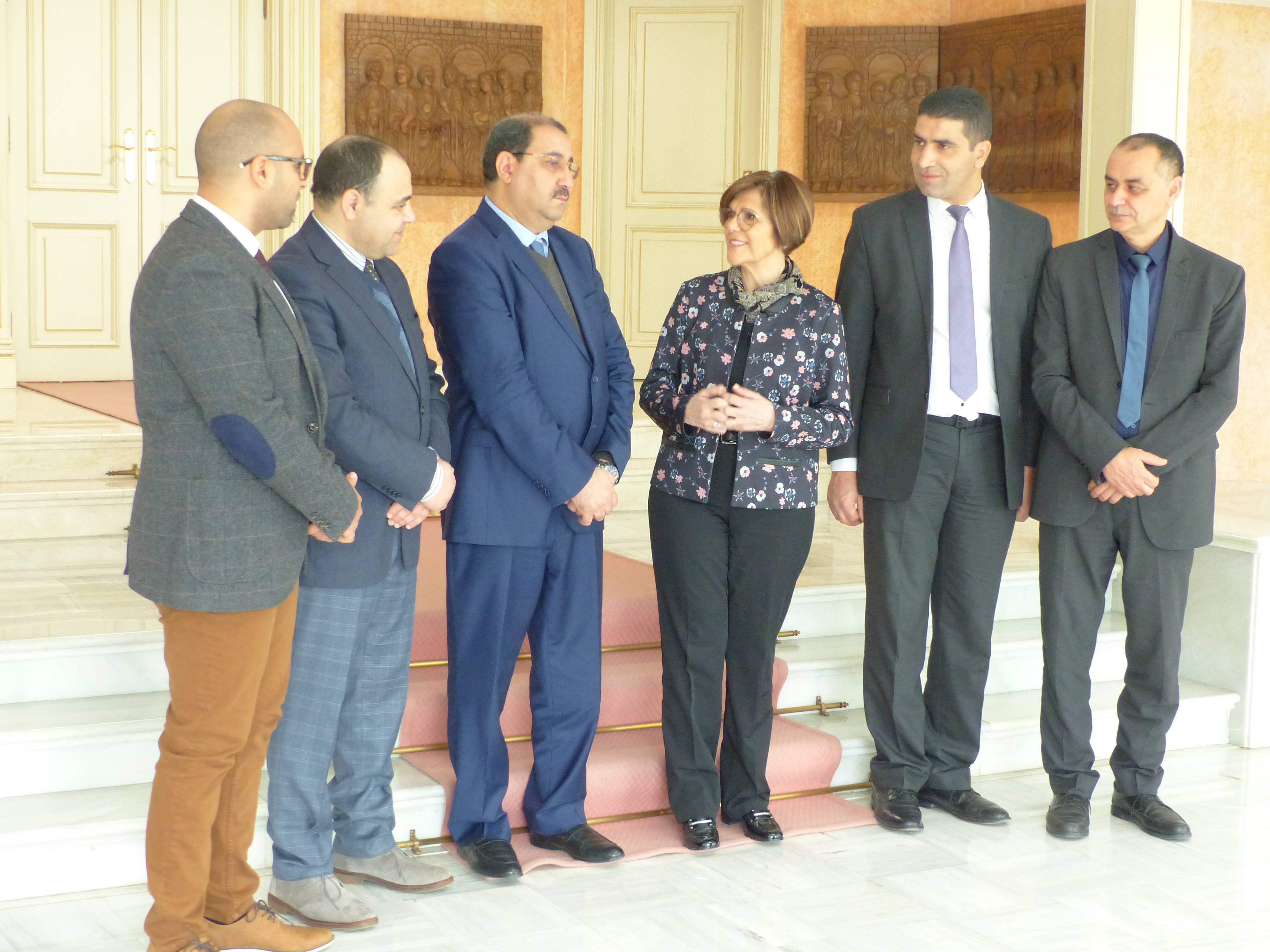 Una delegación del Ministerio de Justicia de Túnez visita la Asamblea