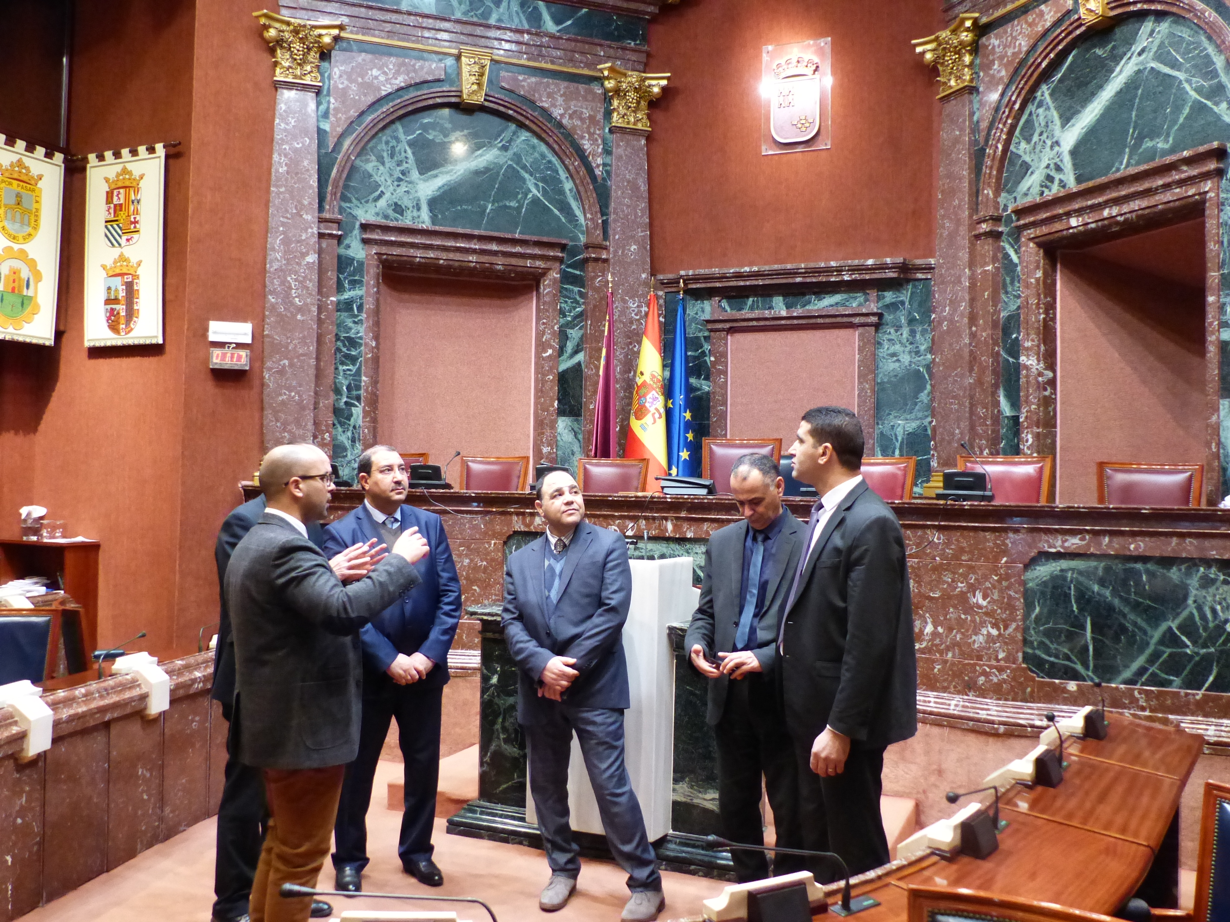 Una delegación del Ministerio de Justicia de Túnez visita la Asamblea