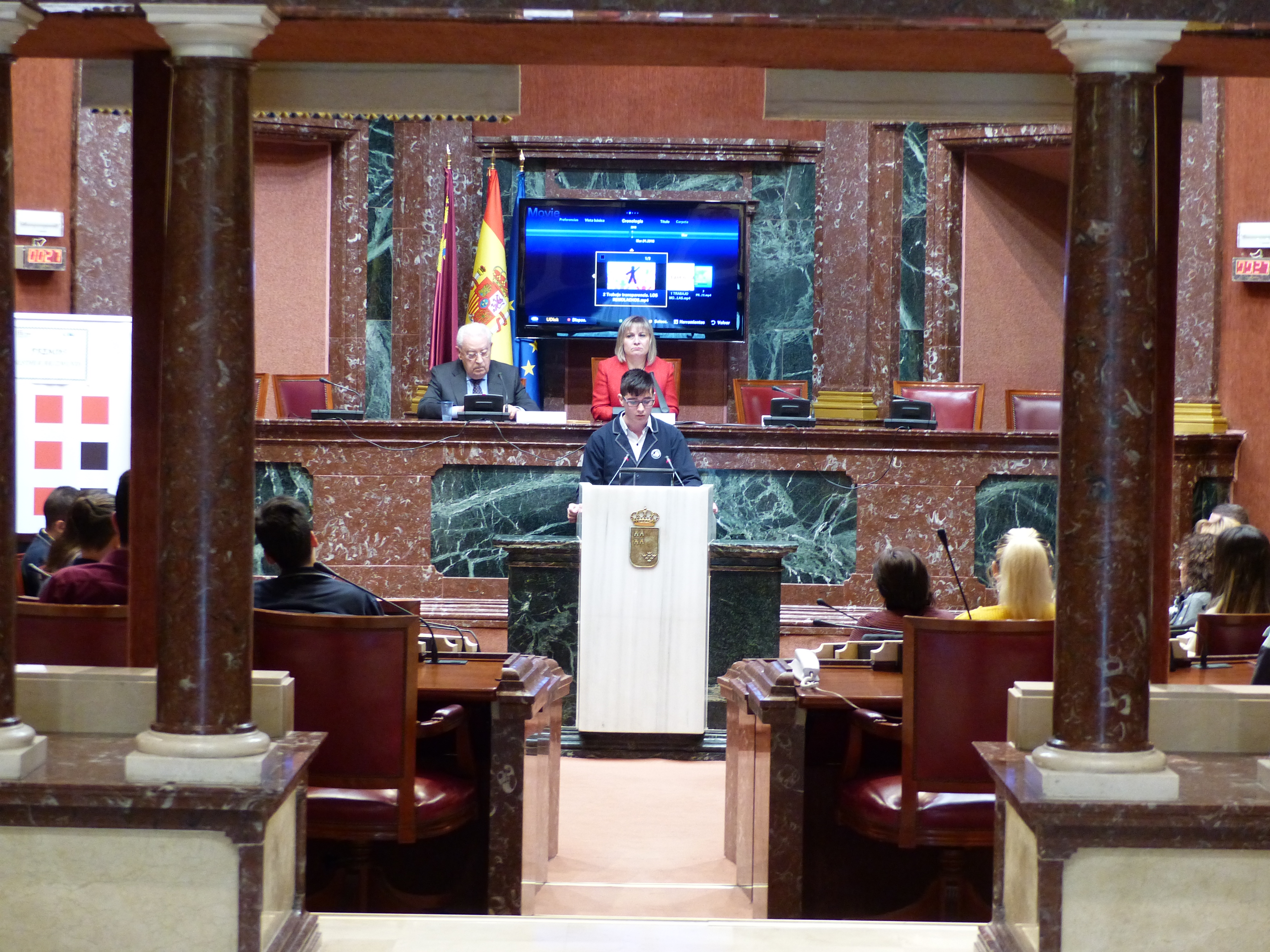 Entrega de premios del programa Iris, desarrollado conjuntamente por el Consejo de la Transparencia, la Sociedad de Filosofía de la Región y docentes de Bachillerato y Universidad