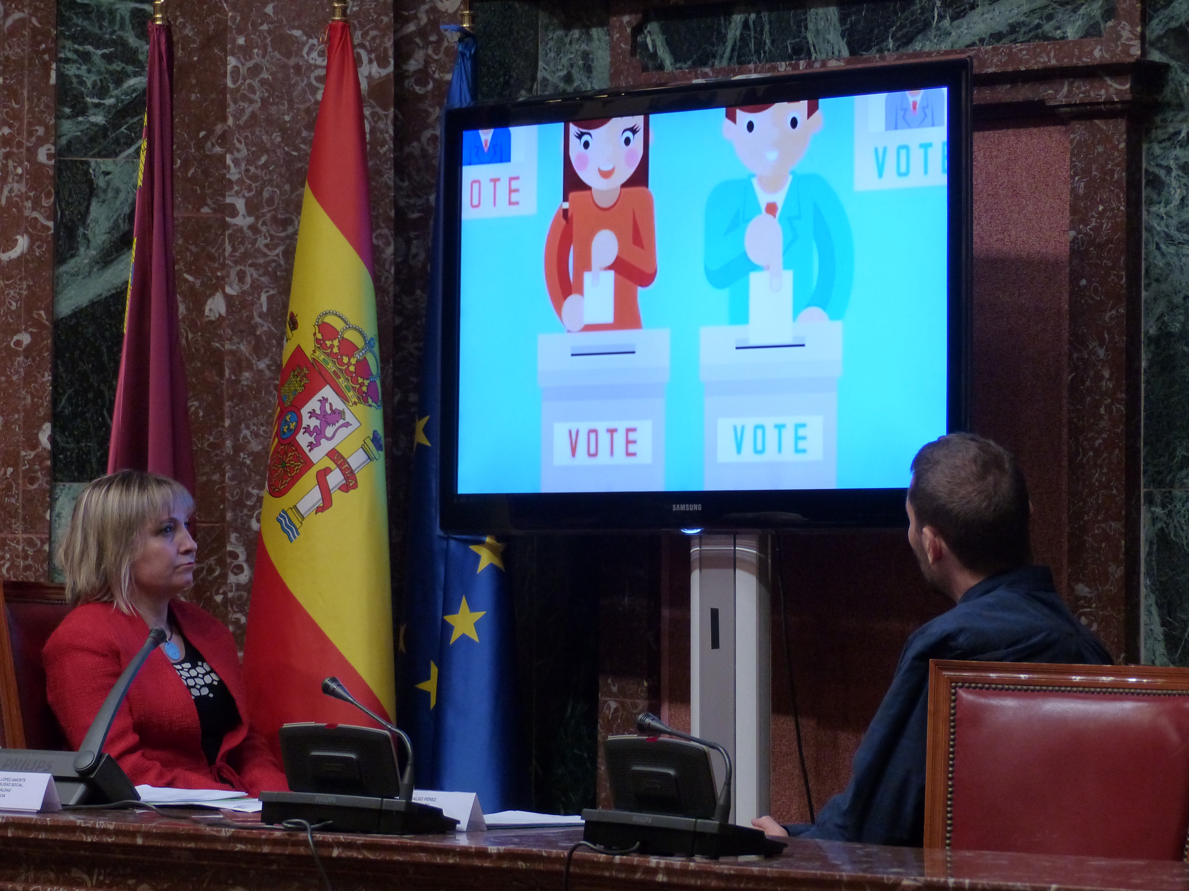 Entrega de premios del programa Iris, desarrollado conjuntamente por el Consejo de la Transparencia, la Sociedad de Filosofía de la Región y docentes de Bachillerato y Universidad