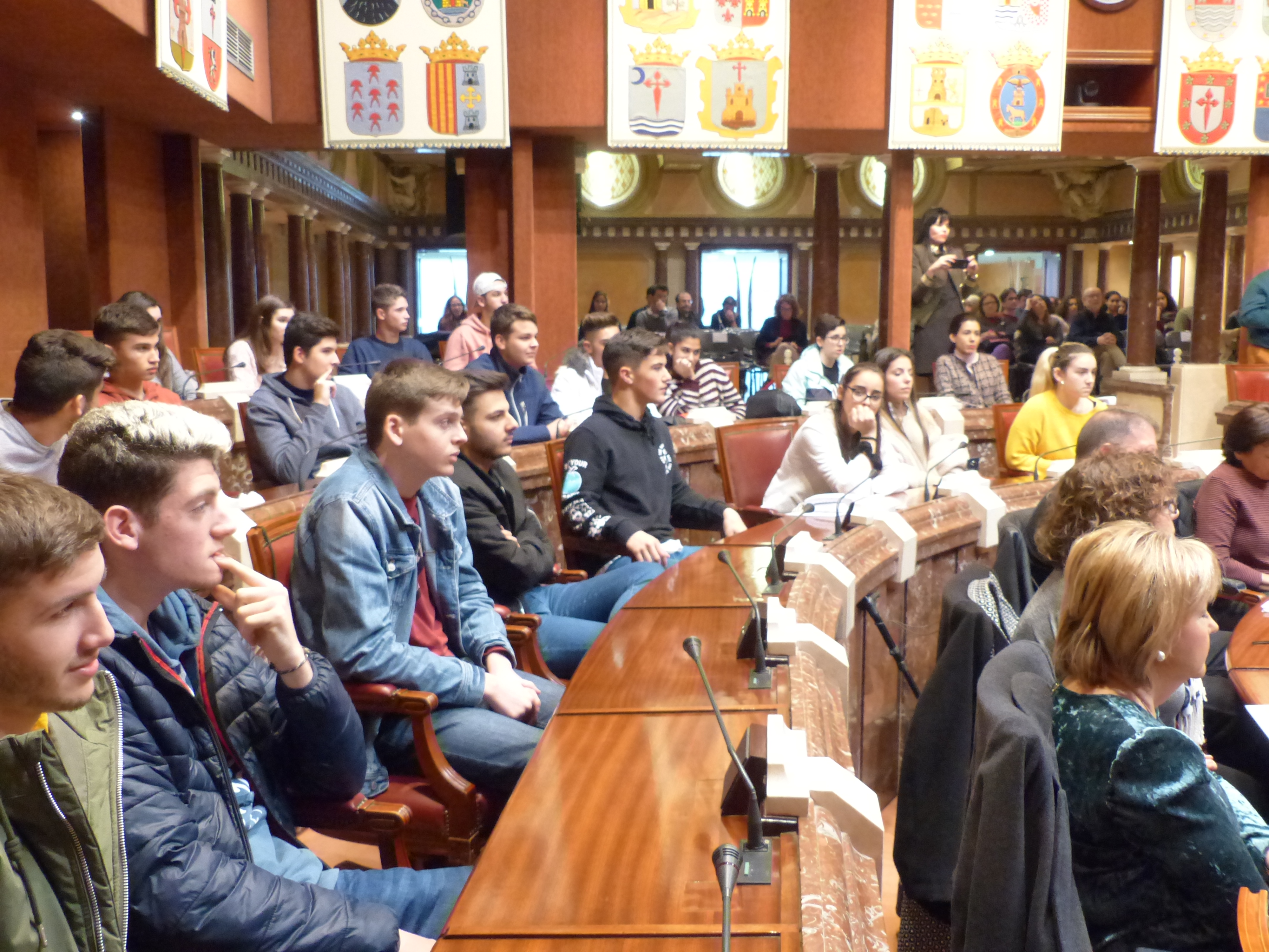 Entrega de premios del programa Iris, desarrollado conjuntamente por el Consejo de la Transparencia, la Sociedad de Filosofía de la Región y docentes de Bachillerato y Universidad