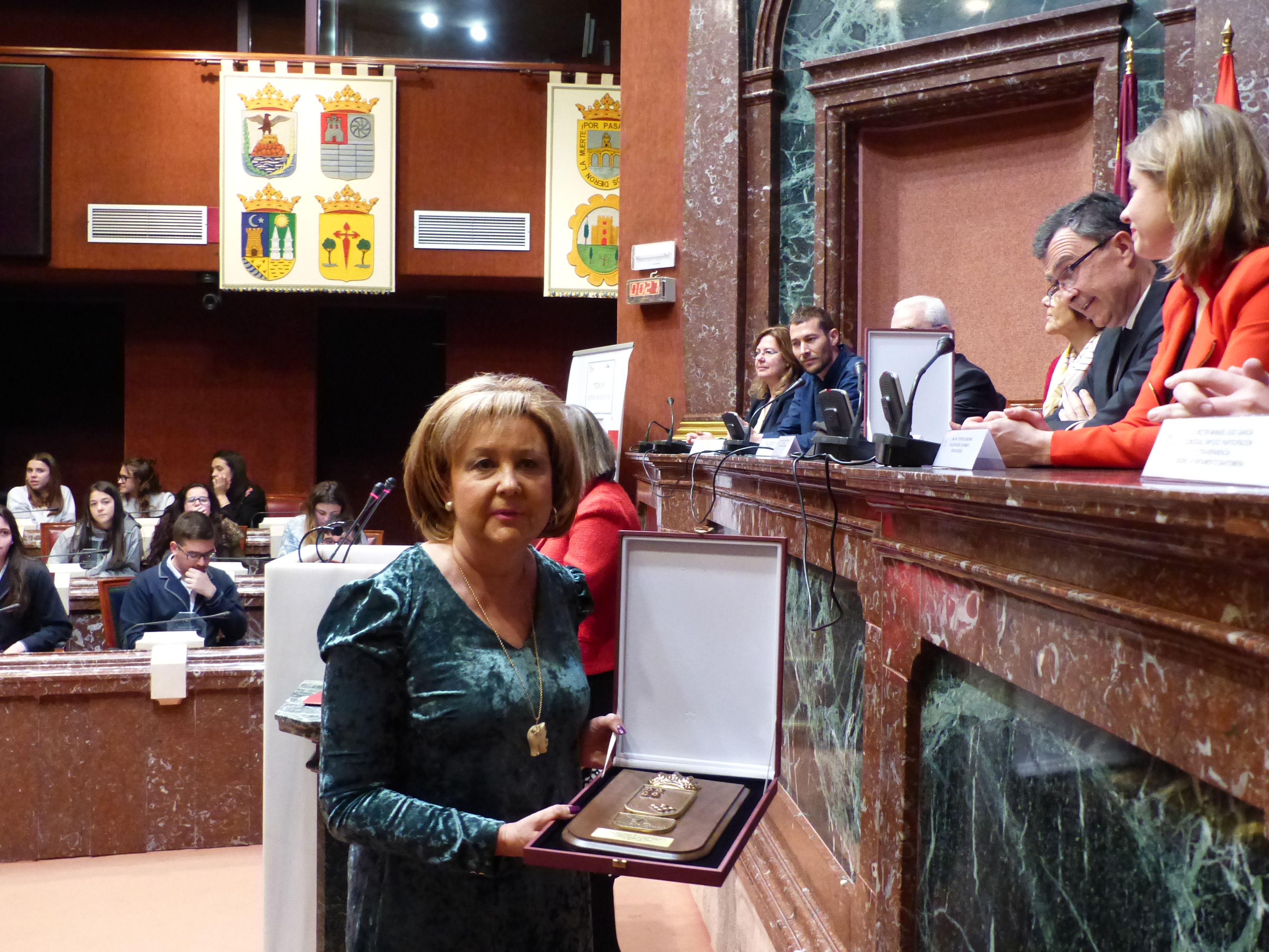 Entrega de premios del programa Iris, desarrollado conjuntamente por el Consejo de la Transparencia, la Sociedad de Filosofía de la Región y docentes de Bachillerato y Universidad