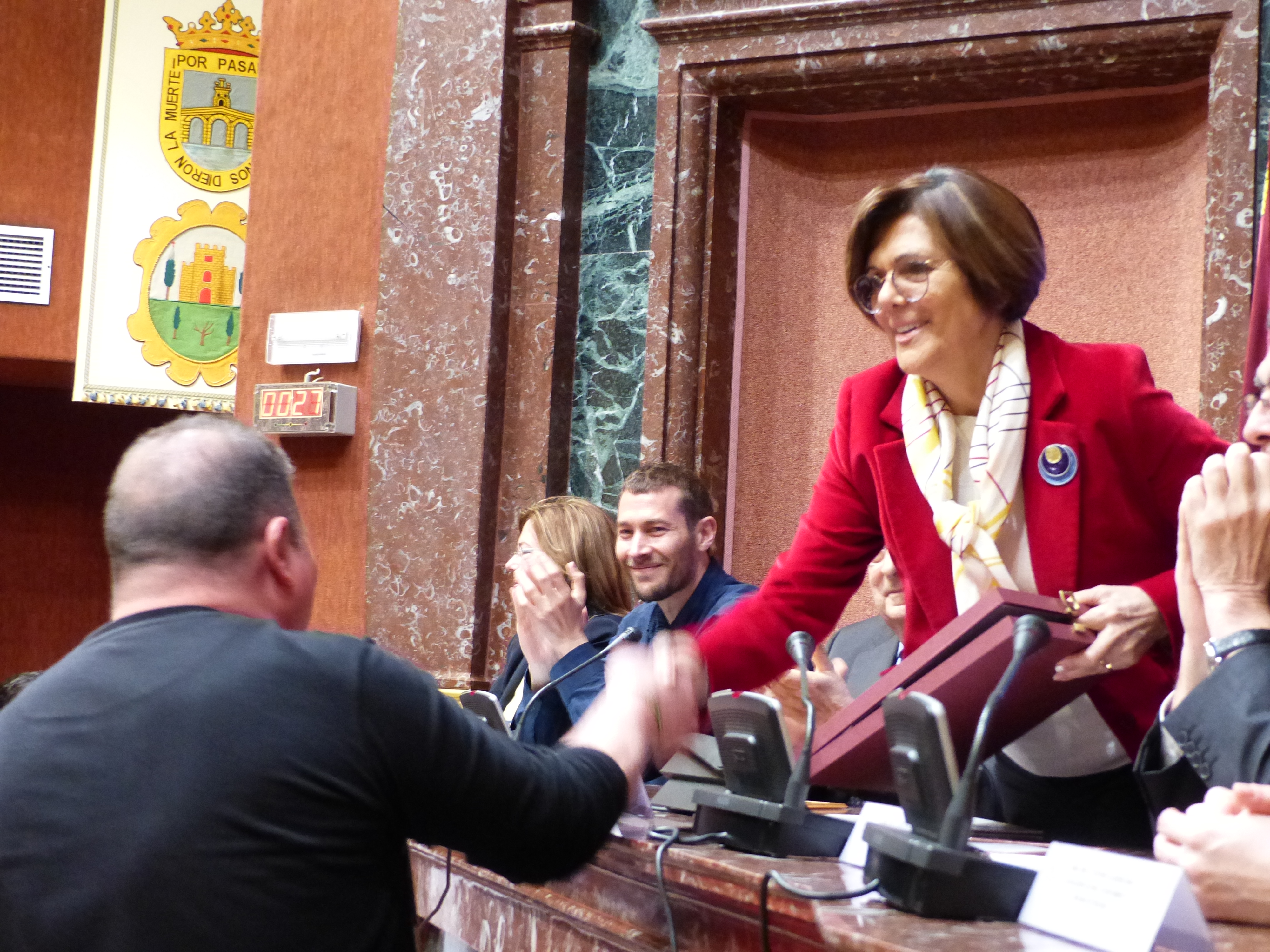 Entrega de premios del programa Iris, desarrollado conjuntamente por el Consejo de la Transparencia, la Sociedad de Filosofía de la Región y docentes de Bachillerato y Universidad