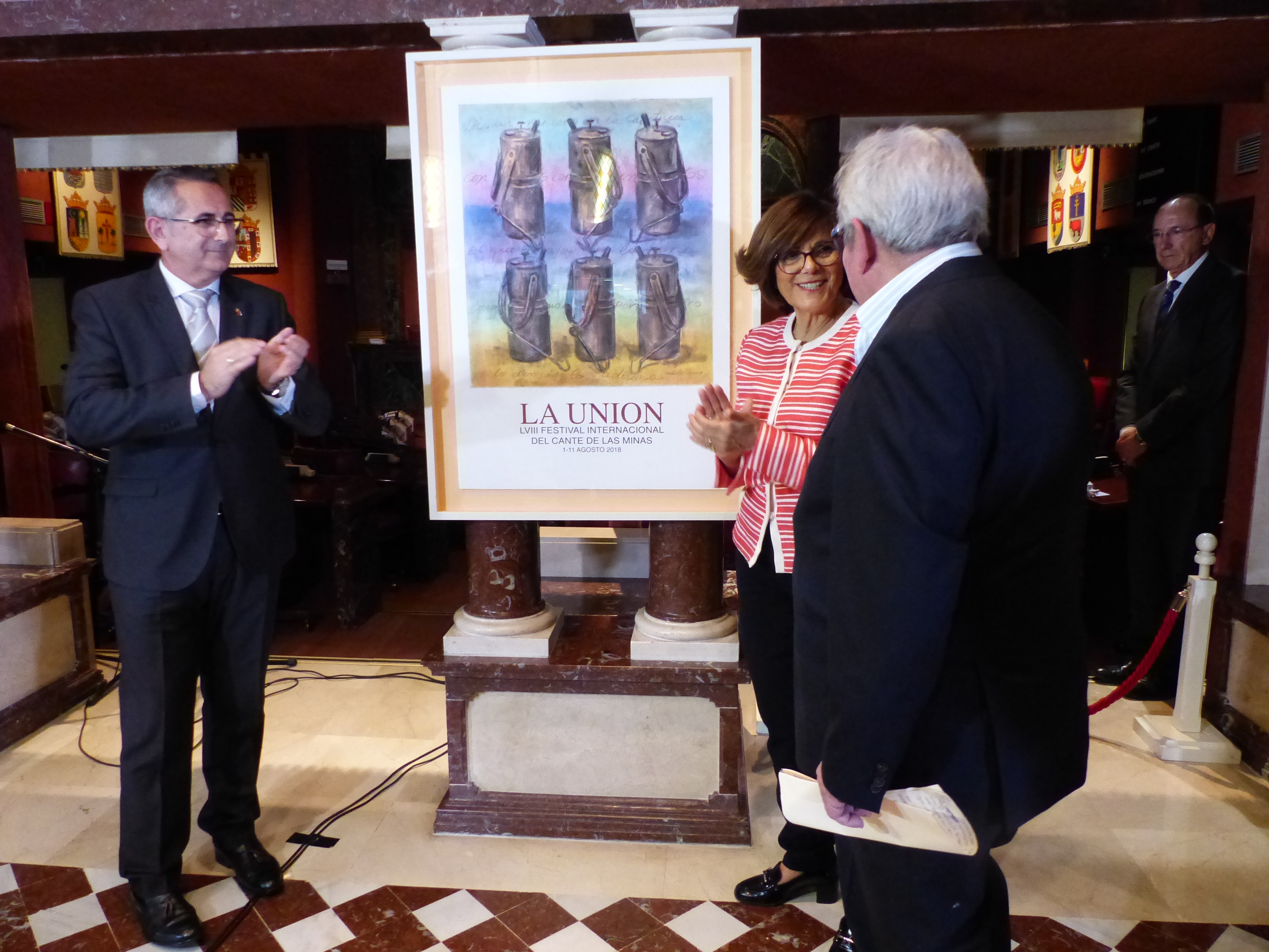 Presentación del cartel anunciador de la LVIII edición del Festival Internacional del Cante de las Minas de La Unión