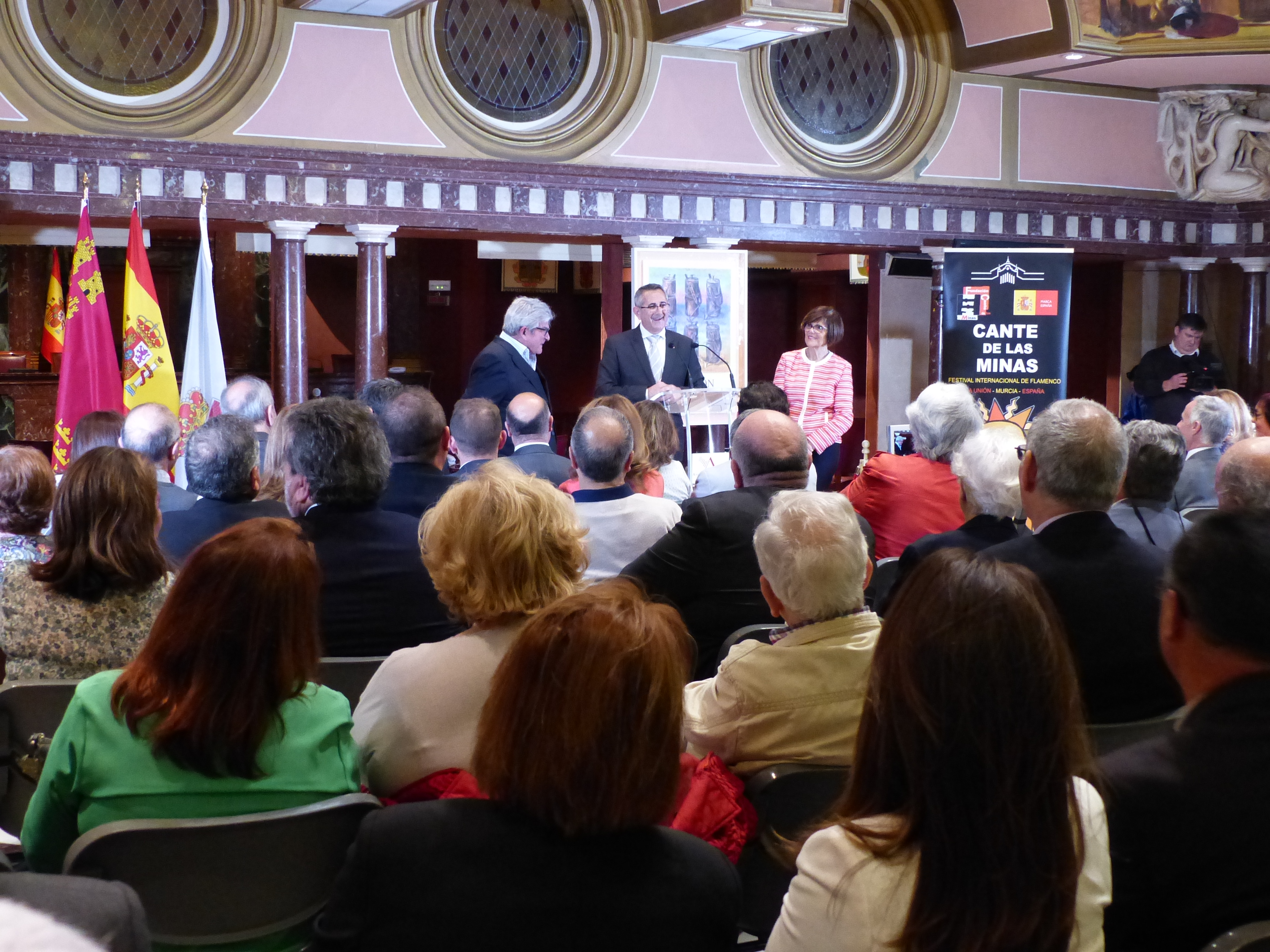 Presentación del cartel anunciador de la LVIII edición del Festival Internacional del Cante de las Minas de La Unión
