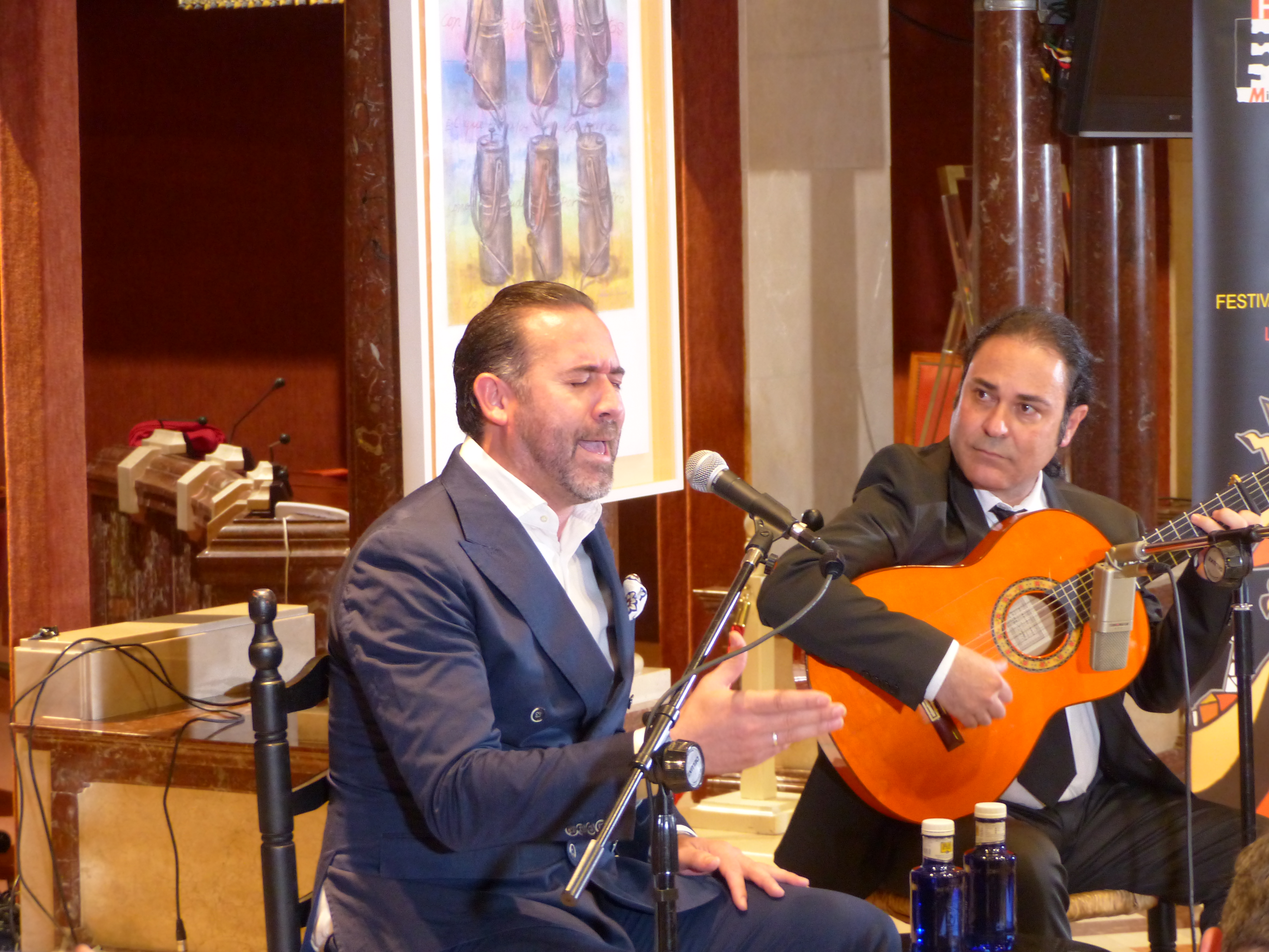 Presentación del cartel anunciador de la LVIII edición del Festival Internacional del Cante de las Minas de La Unión