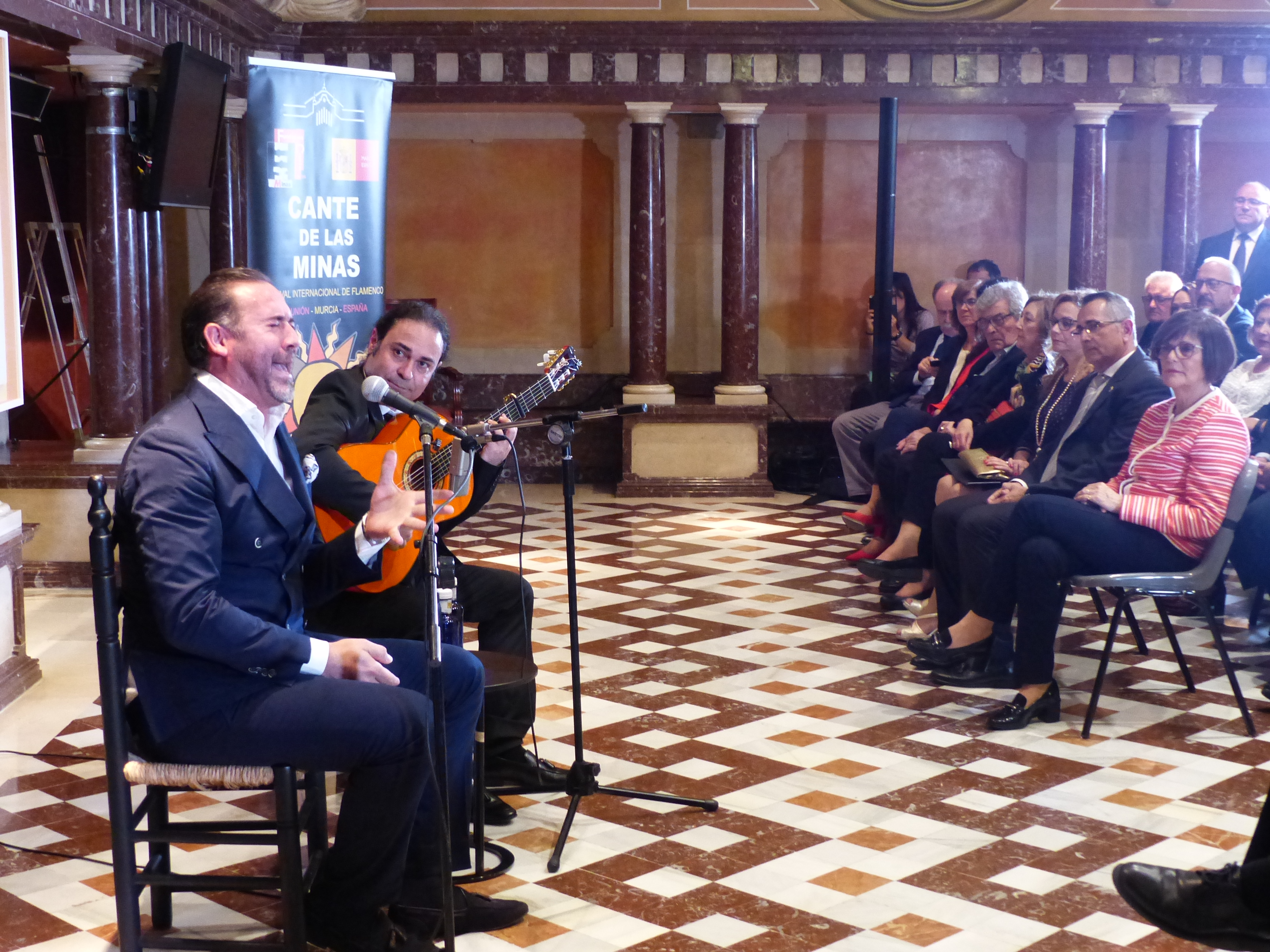 Presentación del cartel anunciador de la LVIII edición del Festival Internacional del Cante de las Minas de La Unión