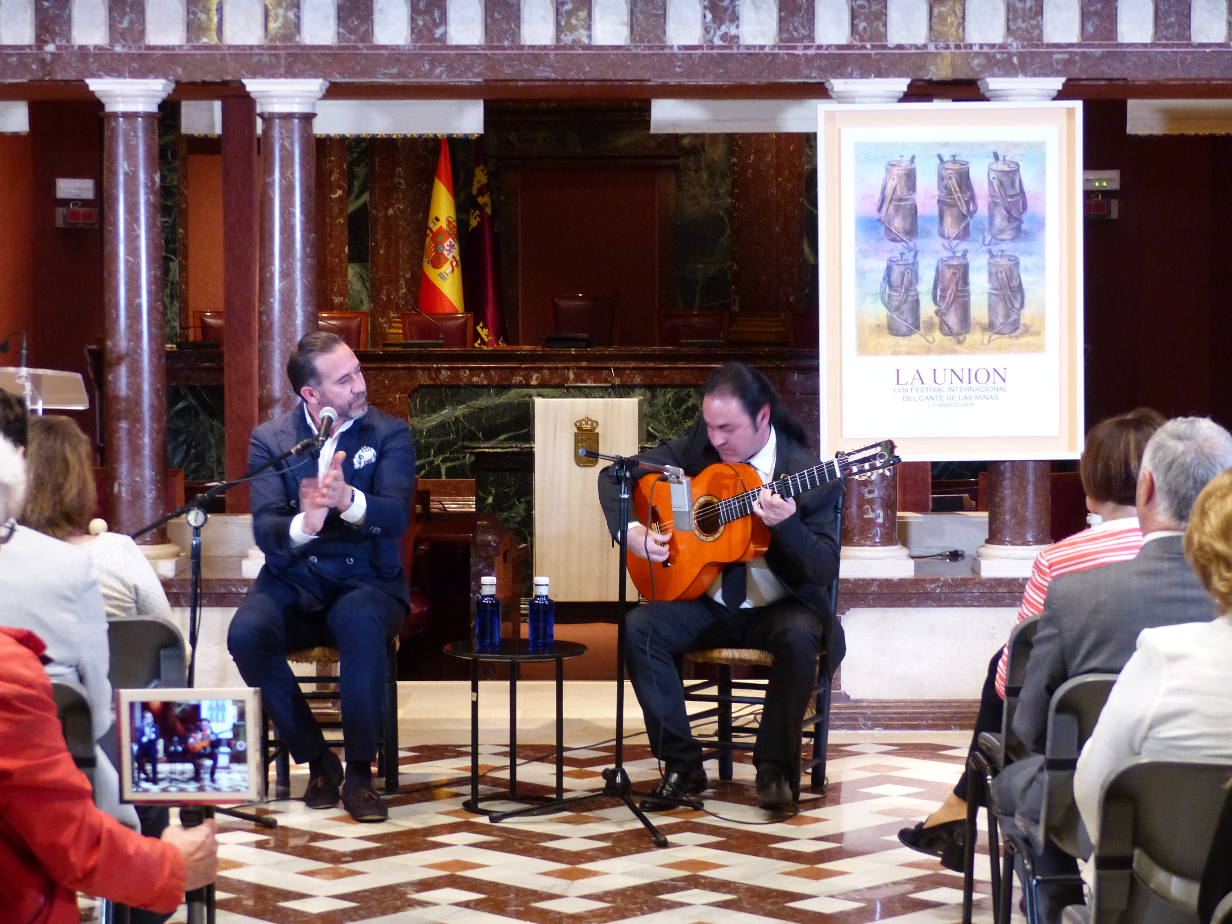 Presentación del cartel anunciador de la LVIII edición del Festival Internacional del Cante de las Minas de La Unión