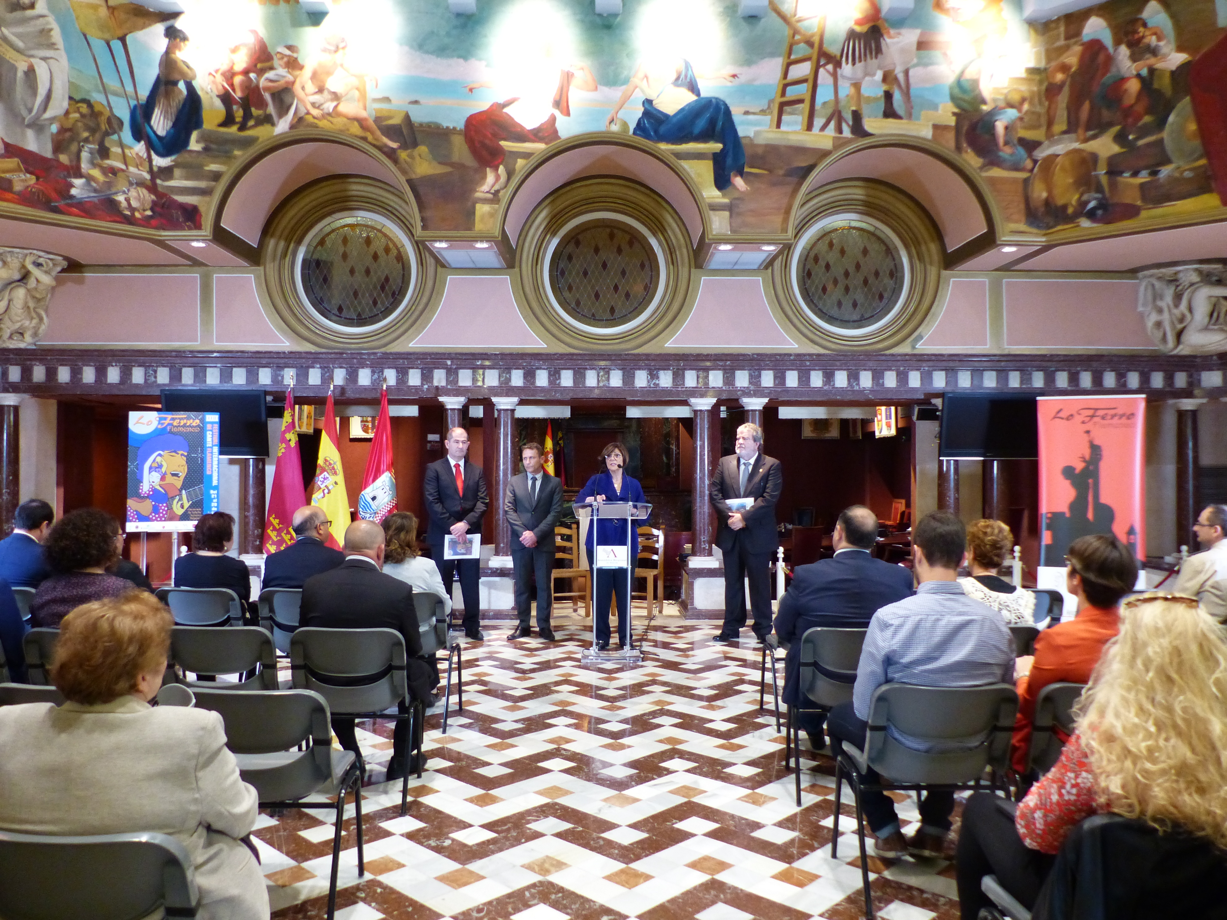 Presentación del XXXIX Festival Internacional de Cante Flamenco Lo Ferro