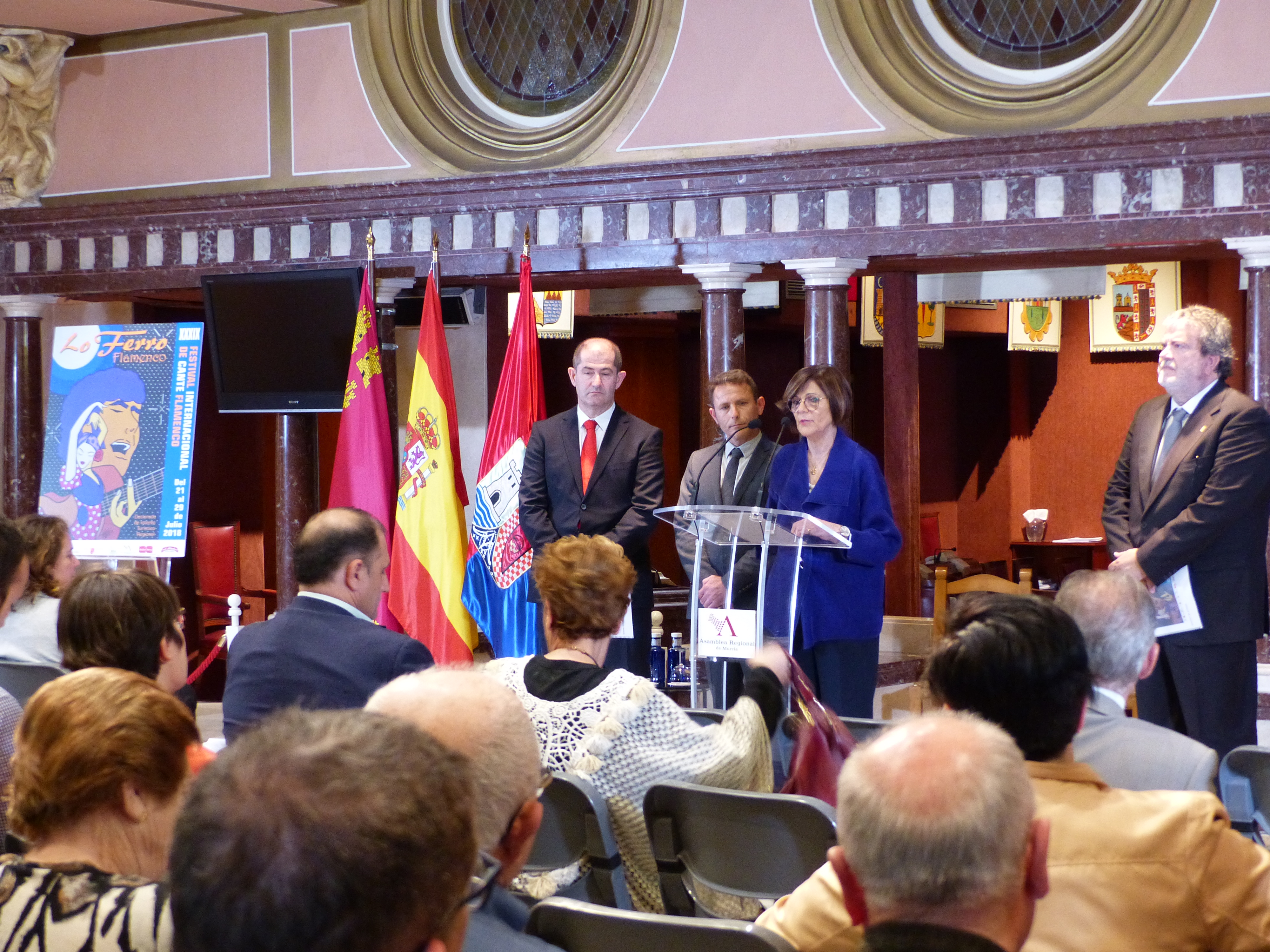 Presentación del XXXIX Festival Internacional de Cante Flamenco Lo Ferro