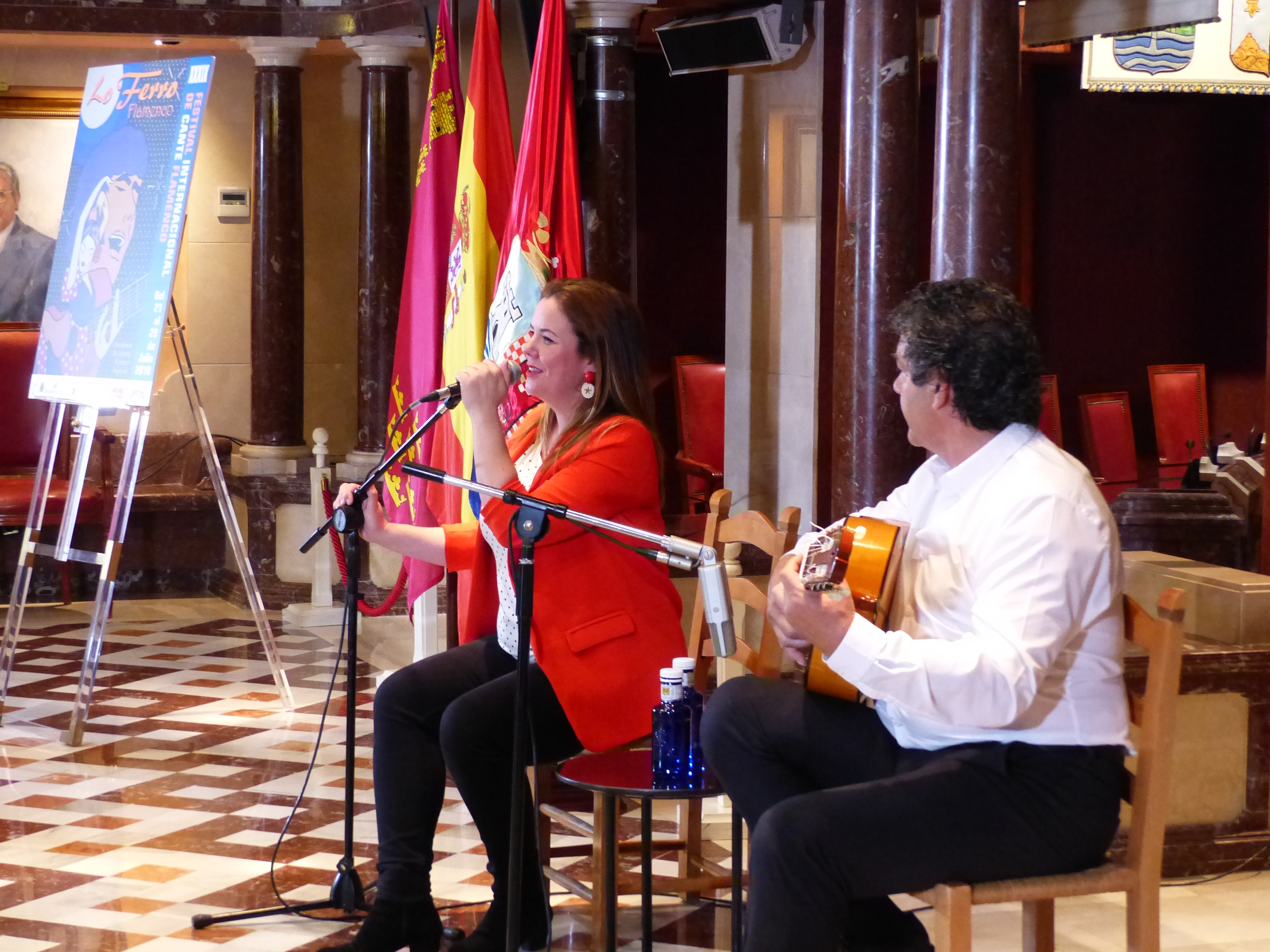 Presentación del XXXIX Festival Internacional de Cante Flamenco Lo Ferro