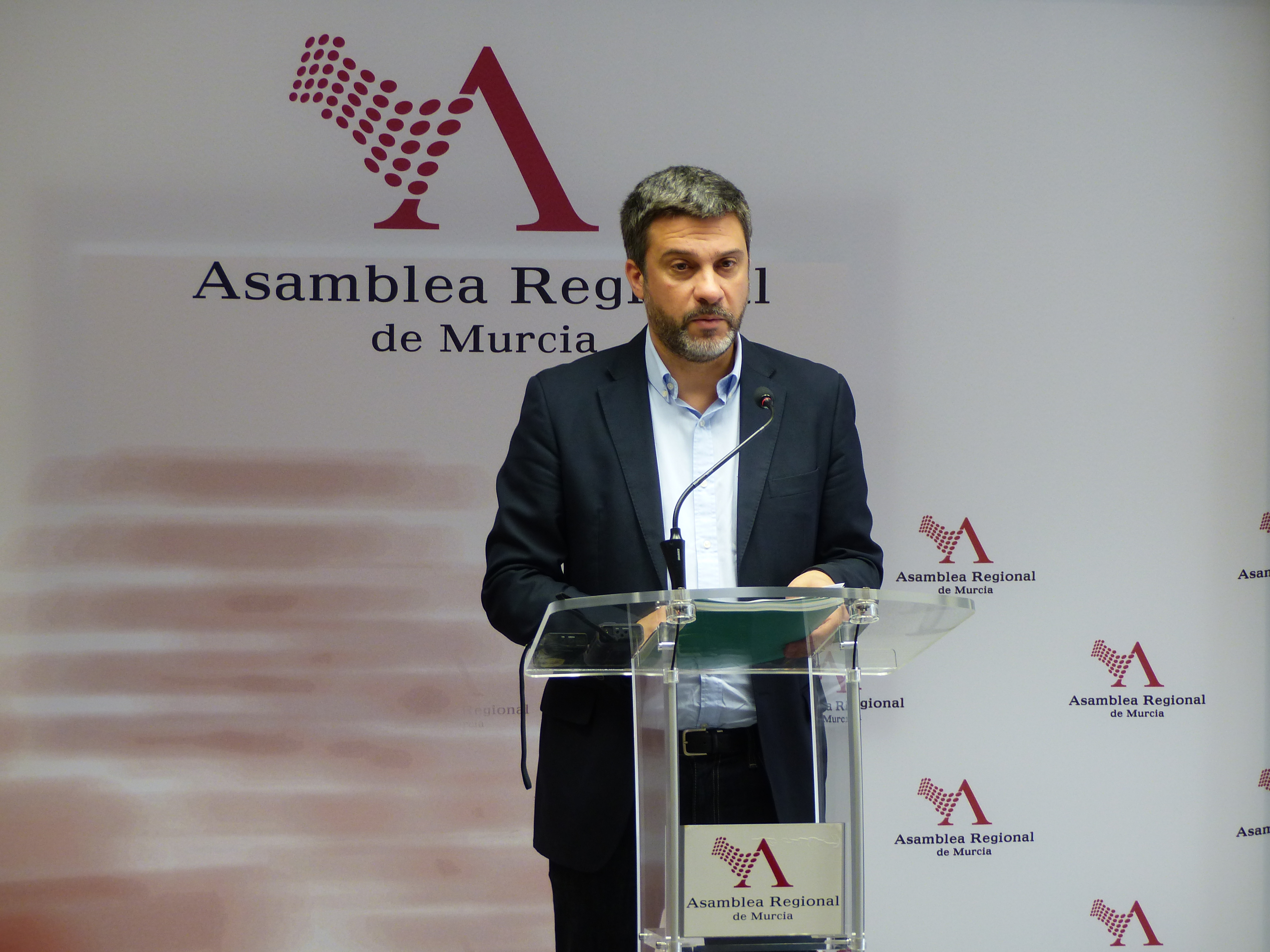 Joaquín López Pagán, portavoz del Grupo Parlamentario Socialista