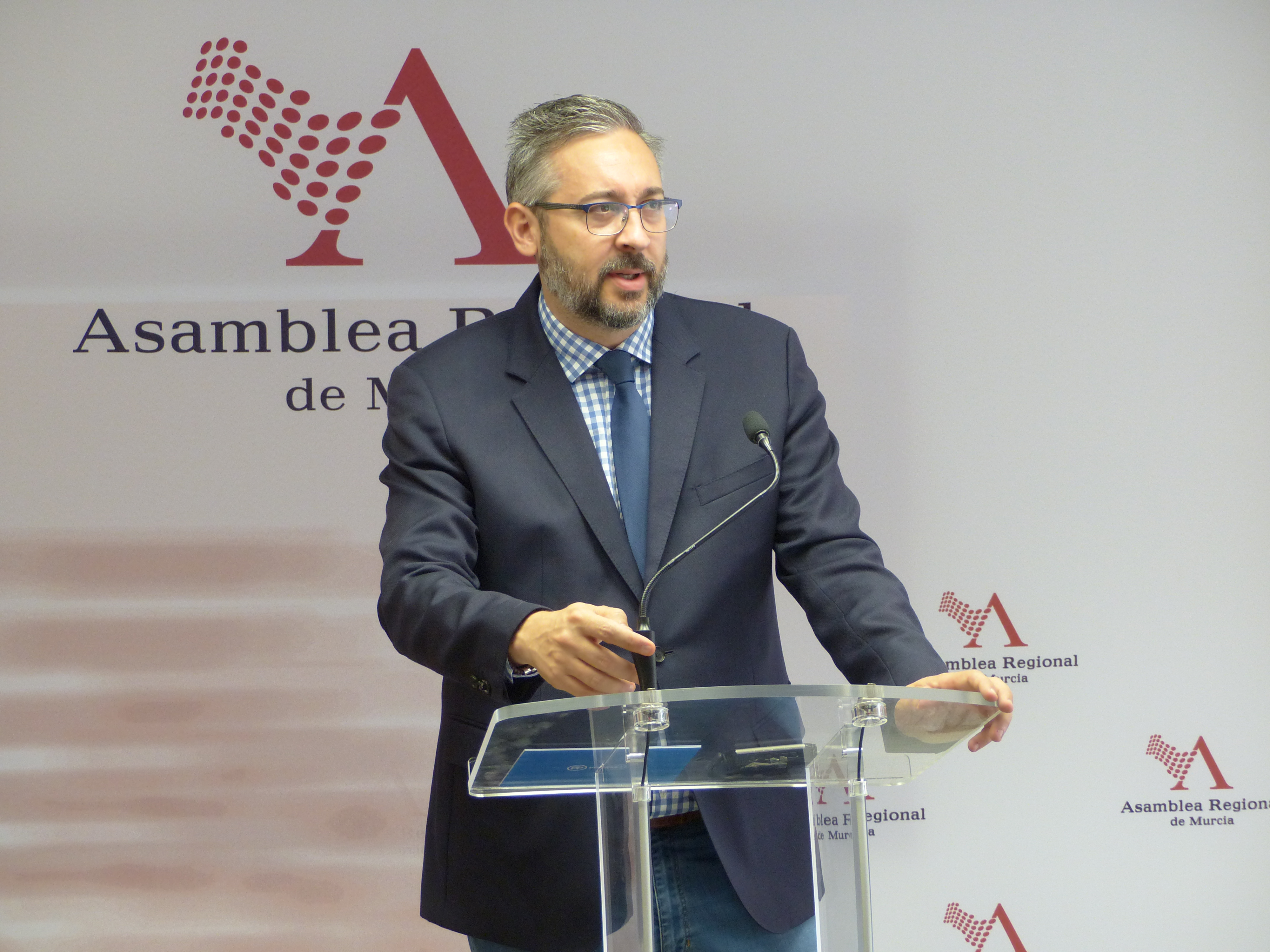 Víctor Manuel Martínez Muñoz, portavoz del Grupo Parlamentario Popular