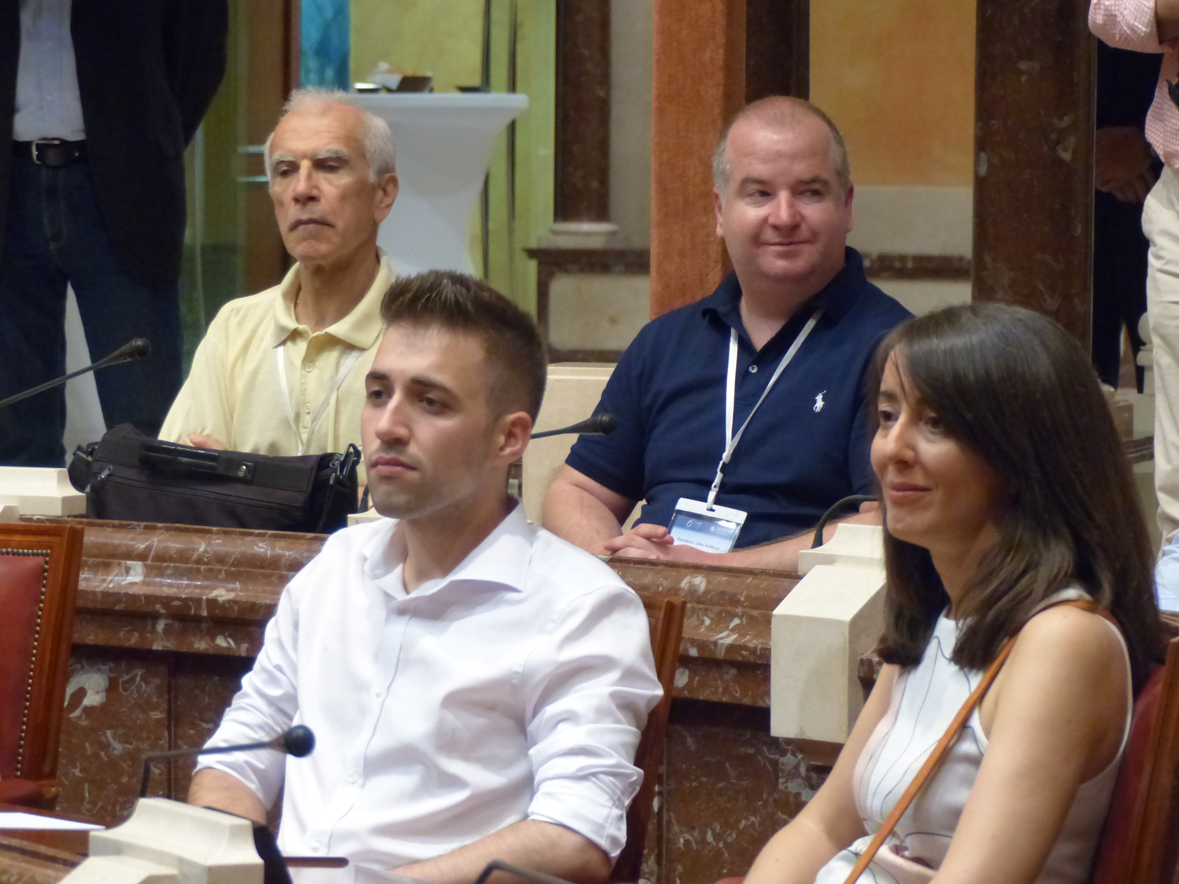 Recepción a los participantes en el Congreso Internacional Conjunto en Mecánica, Diseño en Ingeniería y Fabricación Avanzada JCM2018