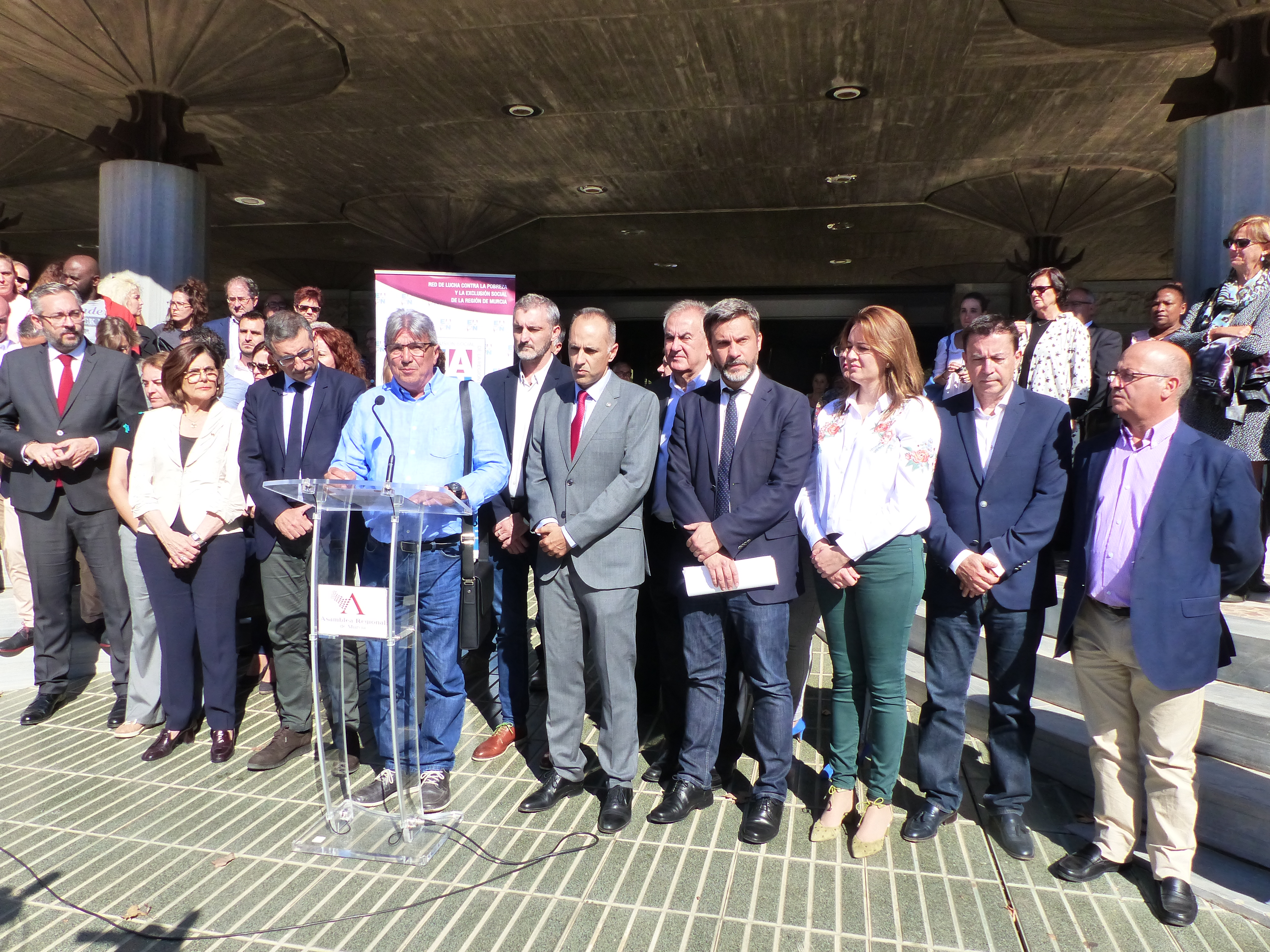 Lectura del manifiesto de EAPN Región de Murcia en el Día Internacional para la Erradicación de la Pobreza