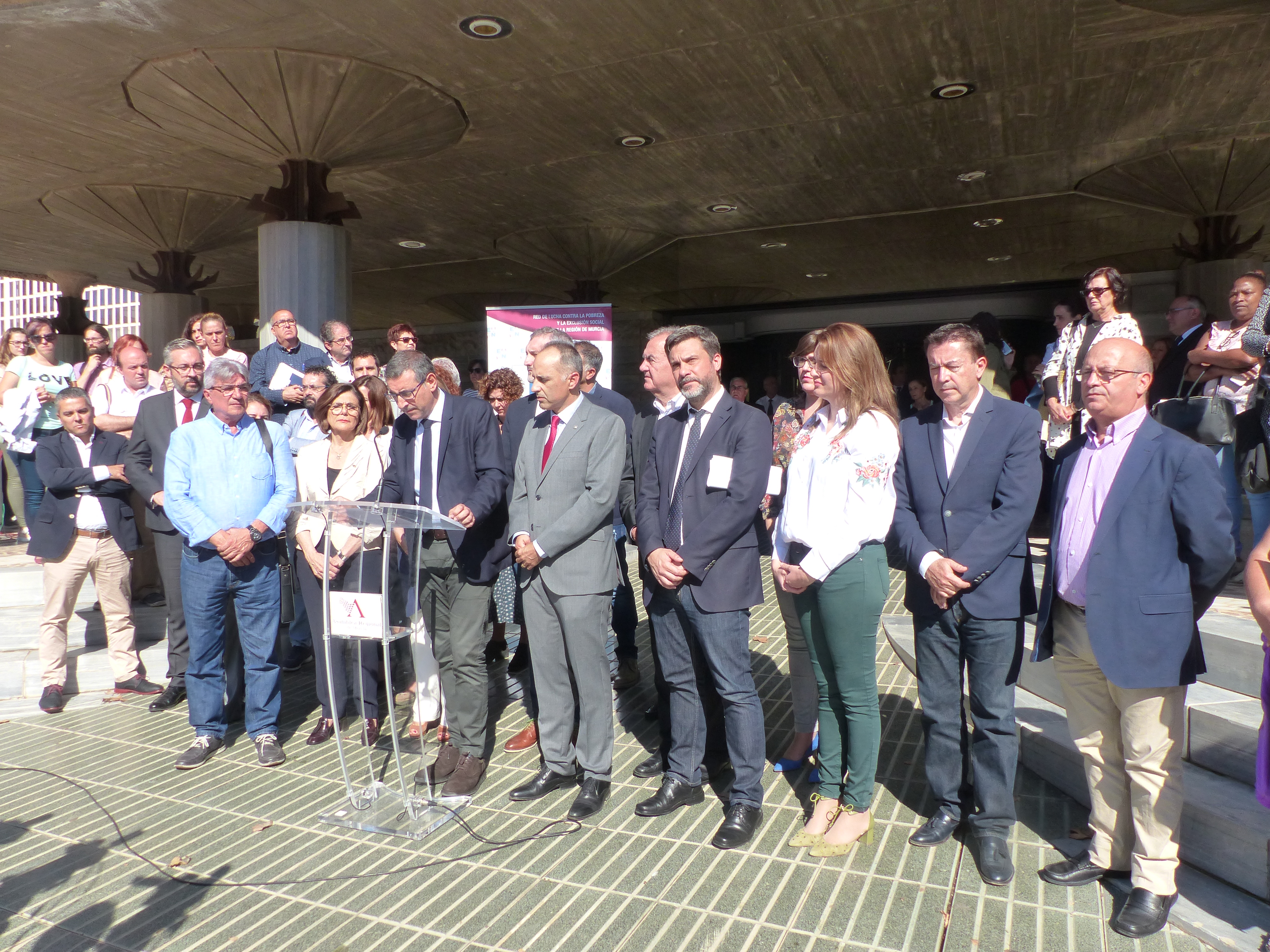 Lectura del manifiesto de EAPN Región de Murcia en el Día Internacional para la Erradicación de la Pobreza