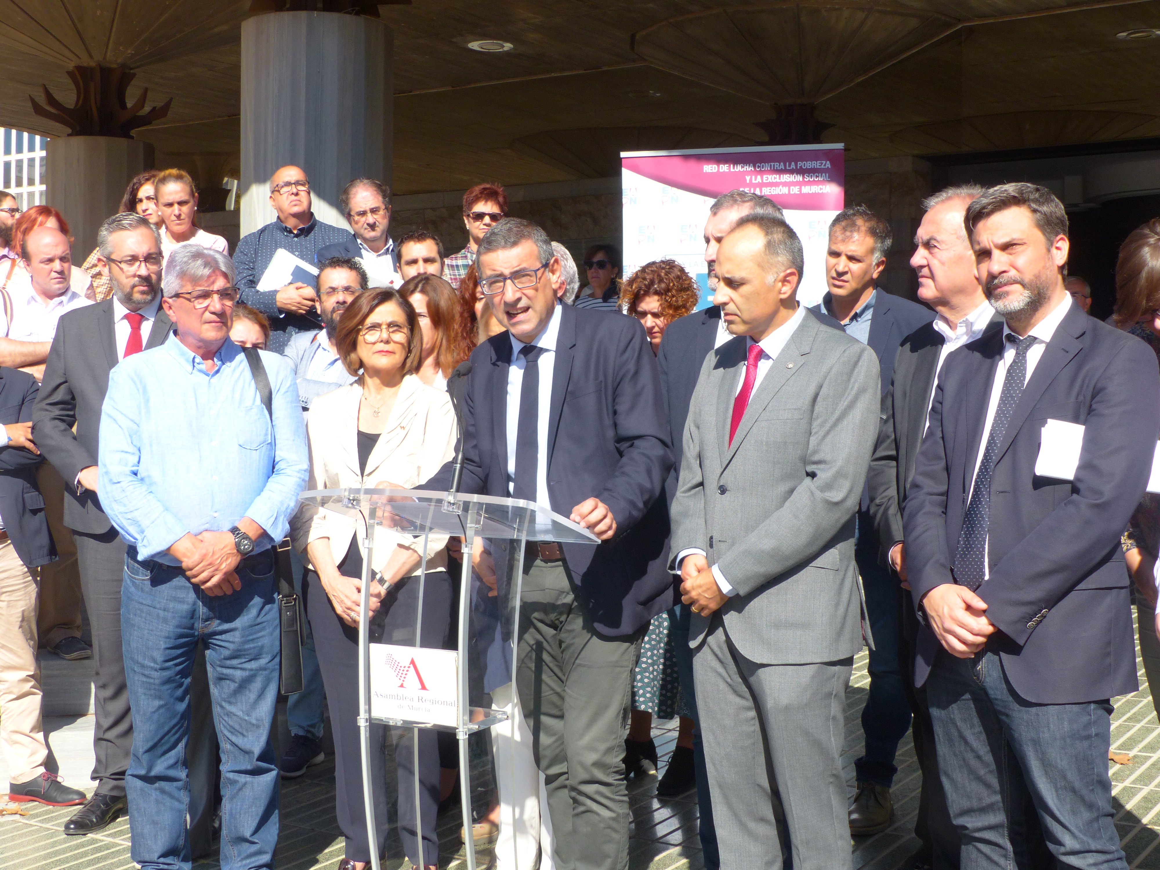 Lectura del manifiesto de EAPN Región de Murcia en el Día Internacional para la Erradicación de la Pobreza